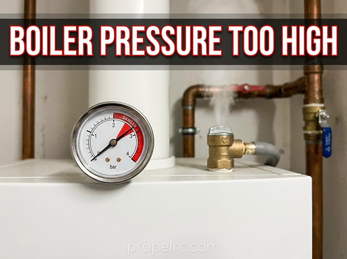 Boiler Pressure Too High: Complete Troubleshooting Guide 2026