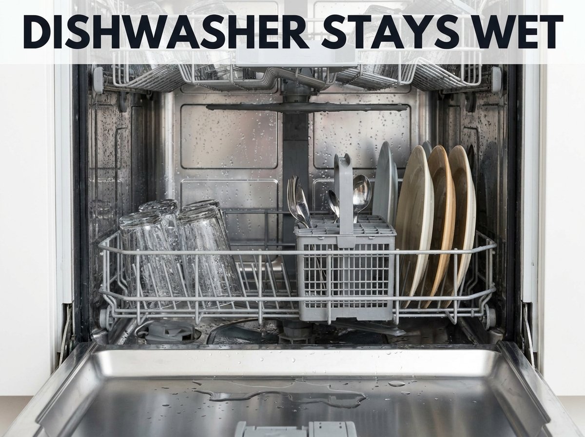 Dishwasher Stays Wet Inside? Troubleshooting Guide 2026