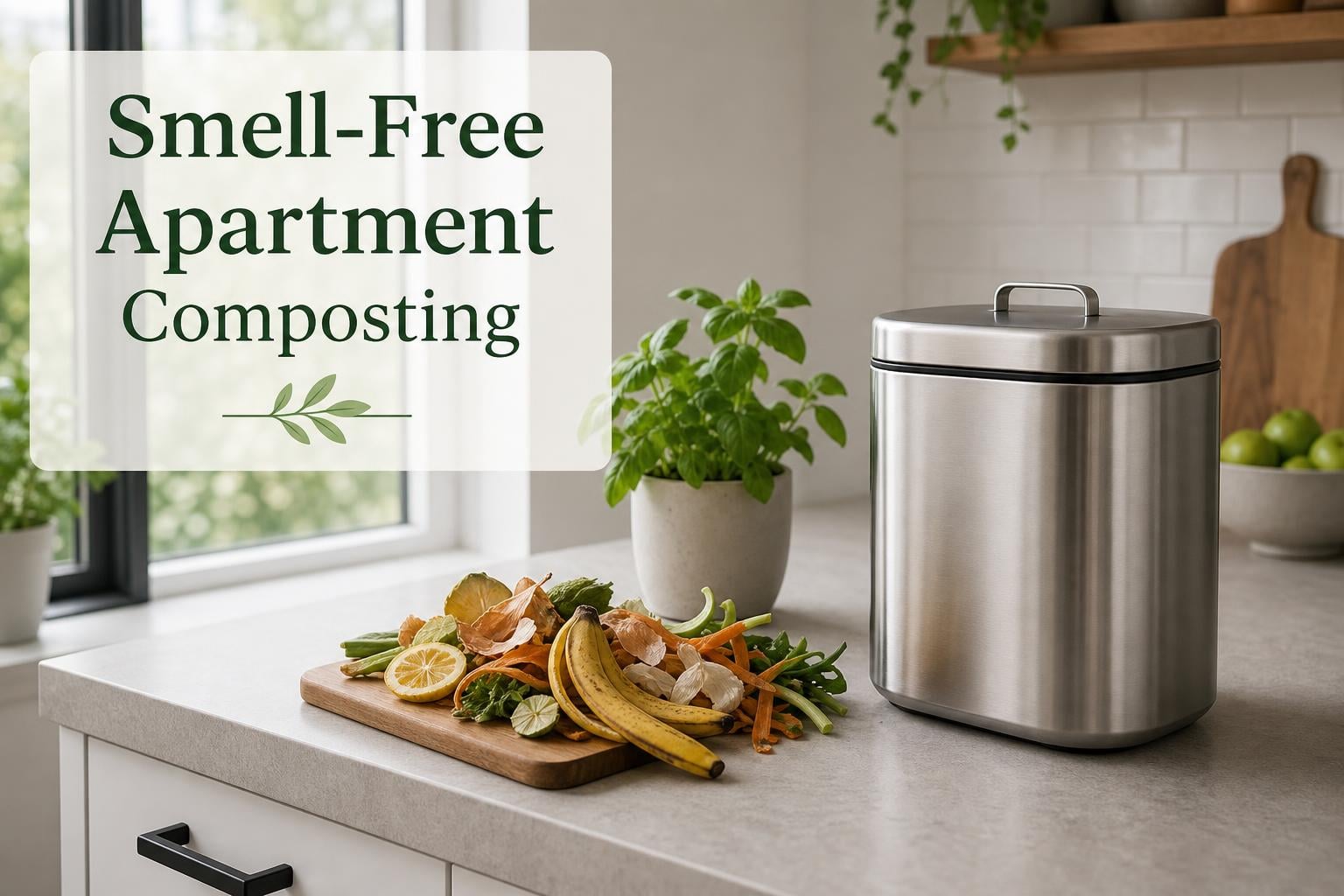 Smell-Free Apartment Composting: Complete Guide (August 2026)