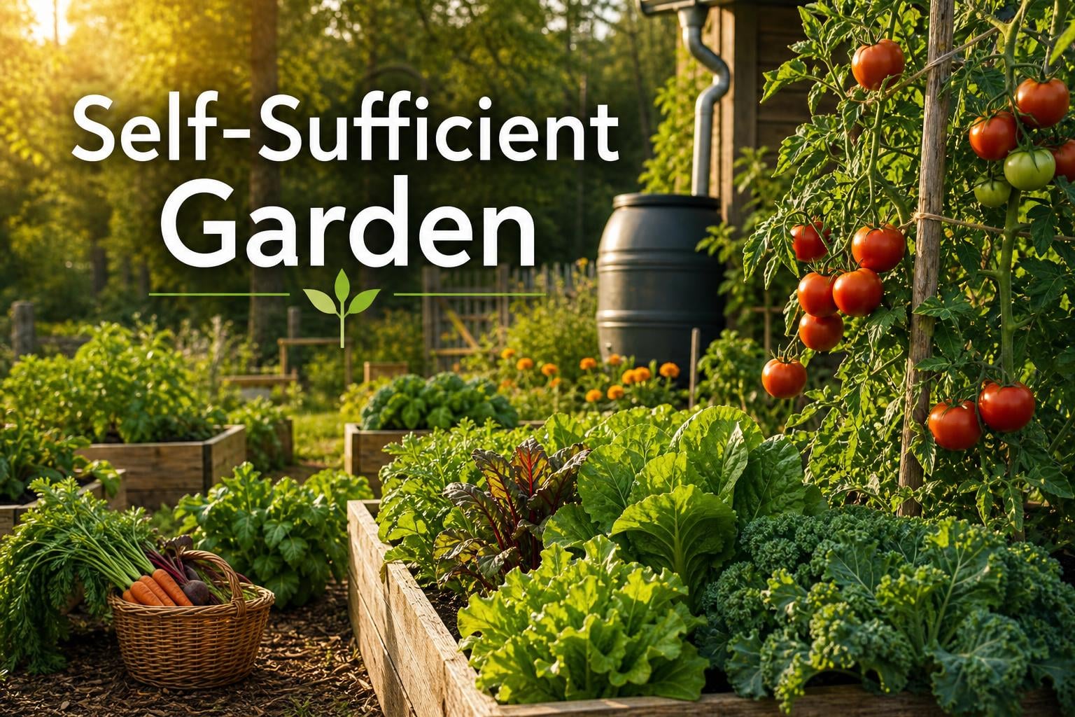 Self-Sufficient Garden: How to Grow Your Own Food (August 2026)