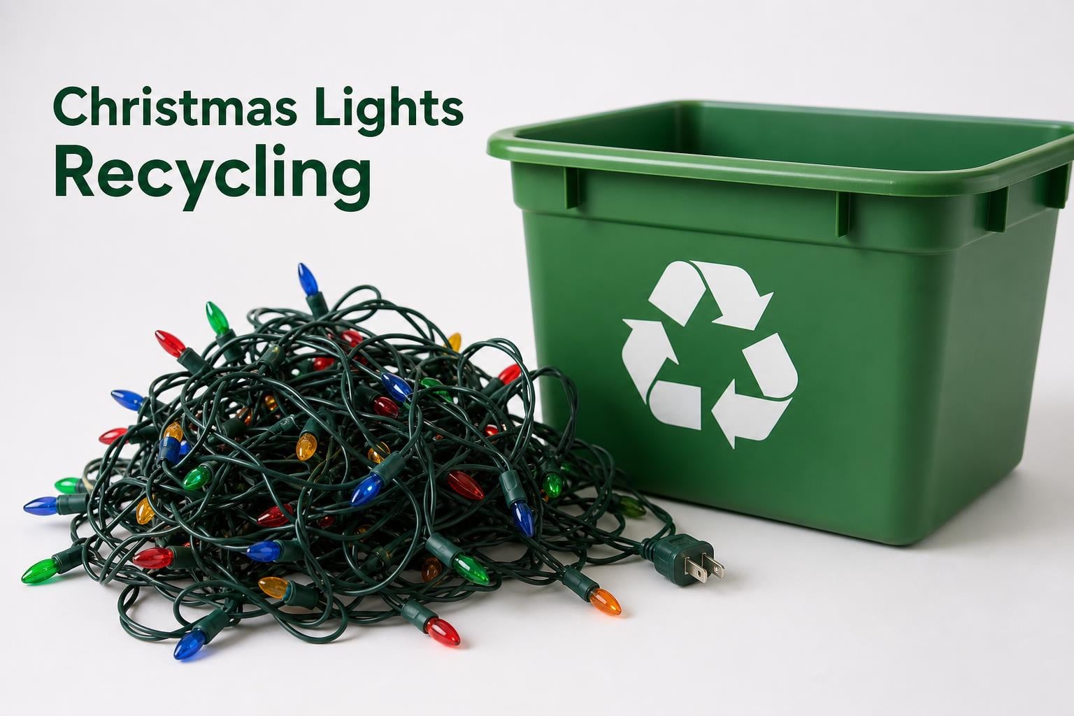 Christmas Lights Recycling: Make Your Holidays Greener (2026)