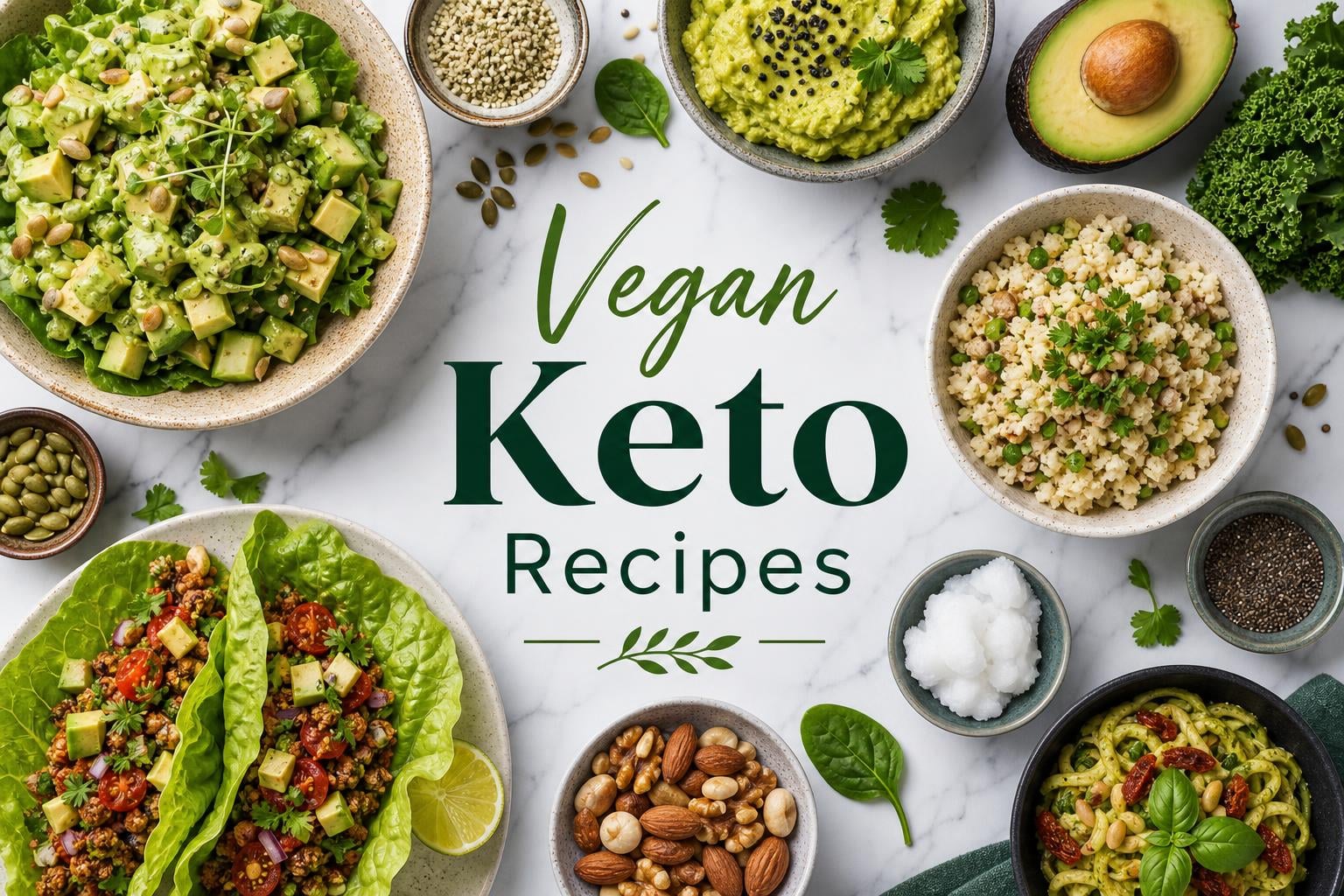 28 Vegan Keto Recipes (August 2026) Easy Low-Carb Dishes