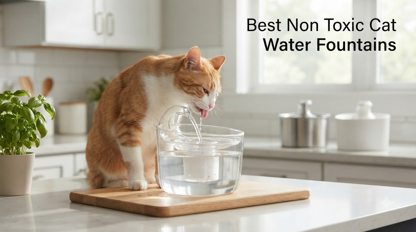 10 Best Non Toxic Cat Water Fountains (August 2026)