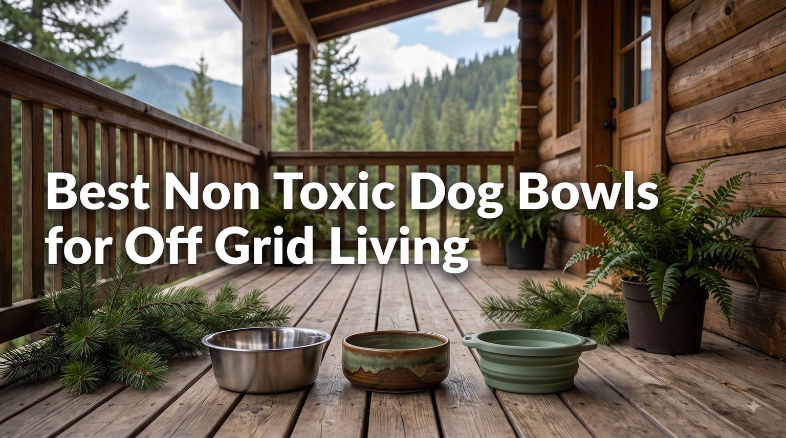 12 Best Non Toxic Dog Bowls for Off Grid Living (August 2026)
