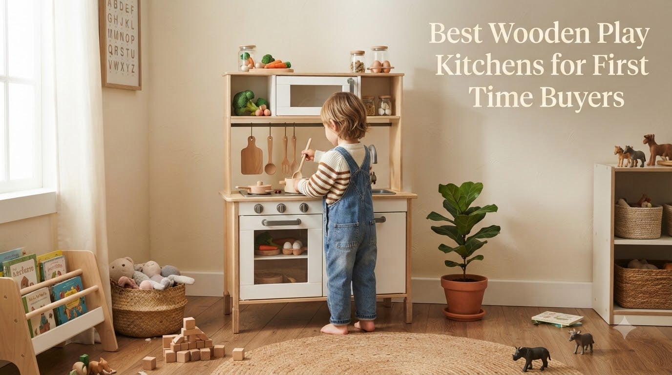 8 Best Wooden Play Kitchens for First Time Buyers (September 2026)
