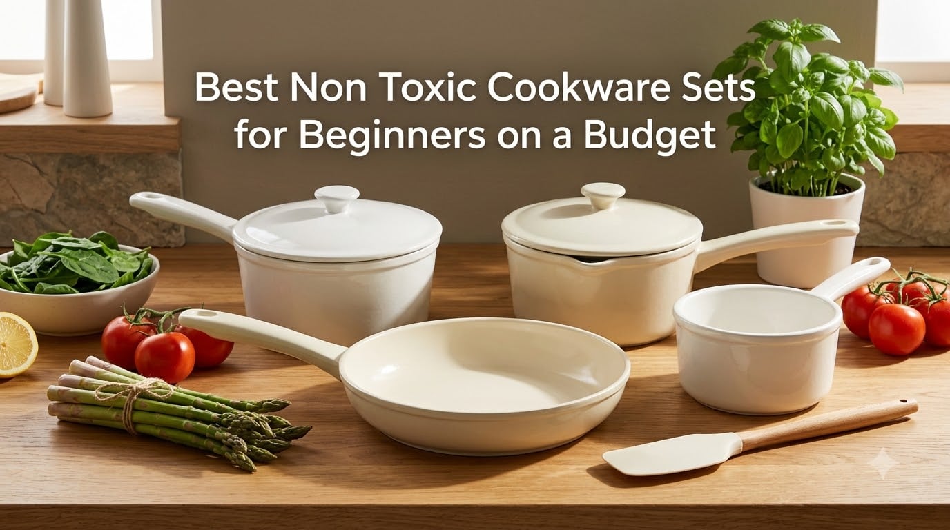 7 Best Non Toxic Cookware Sets for Beginners on a Budget 2026