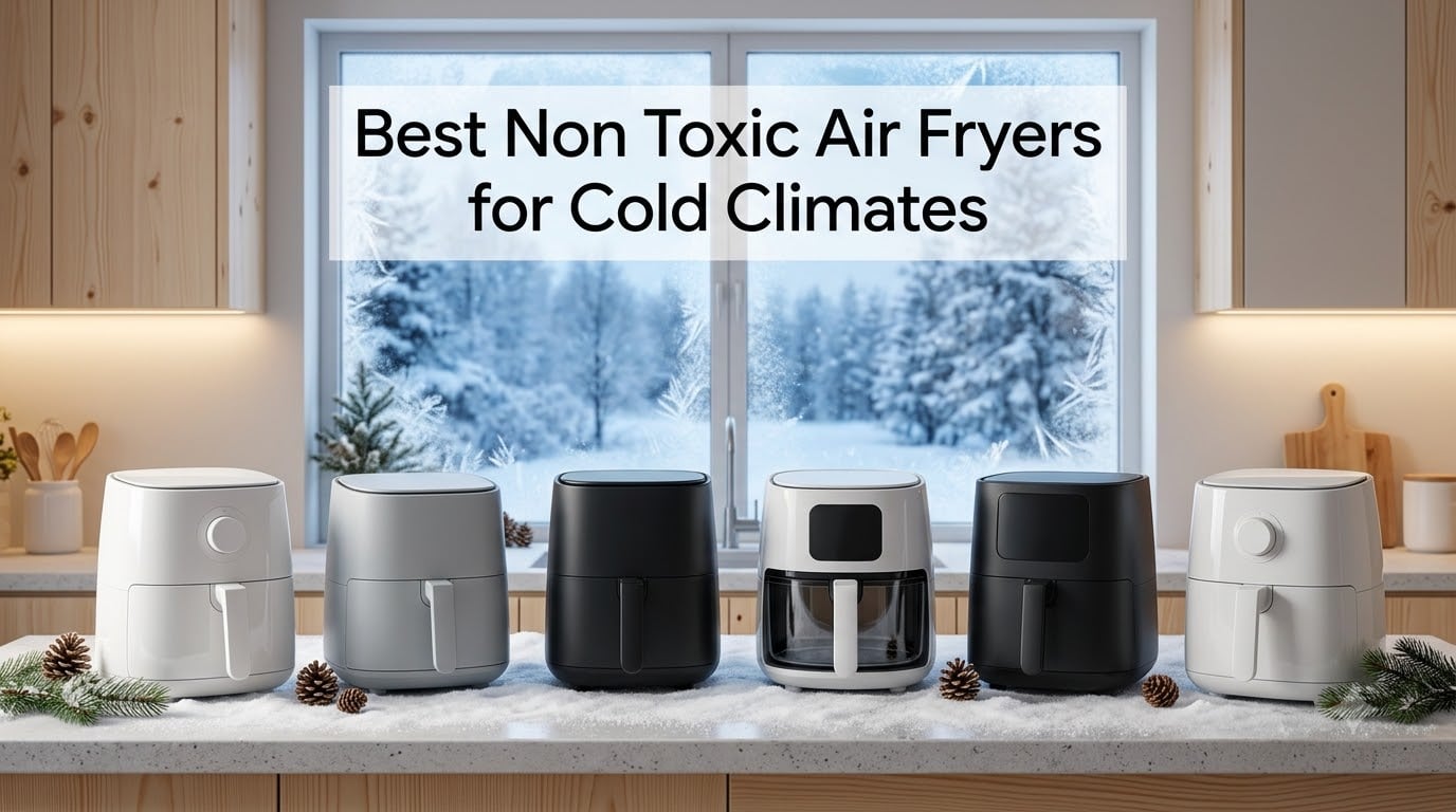 6 Best Non Toxic Air Fryers for Cold Climates (August 2026) PFAS-Free
