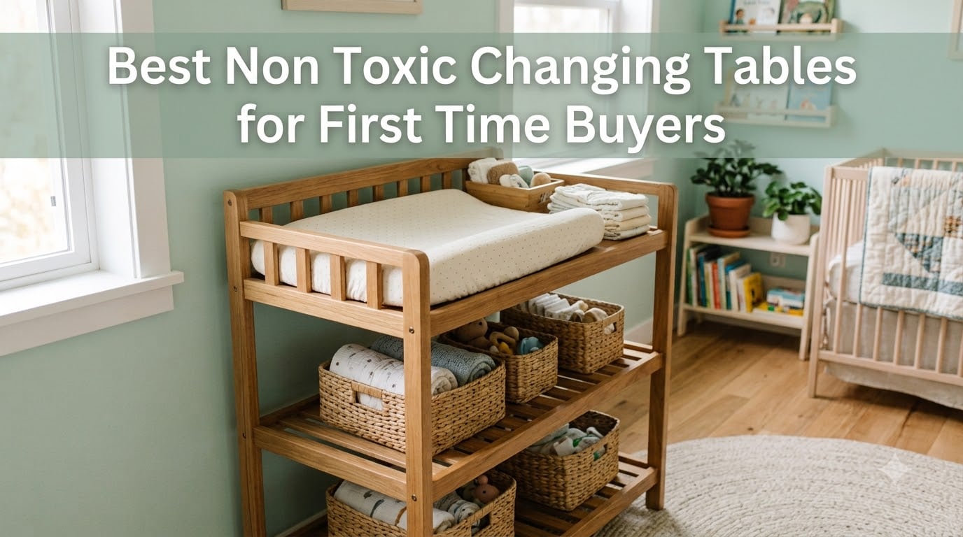8 Best Non Toxic Changing Tables First Time Buyers (August 2026)