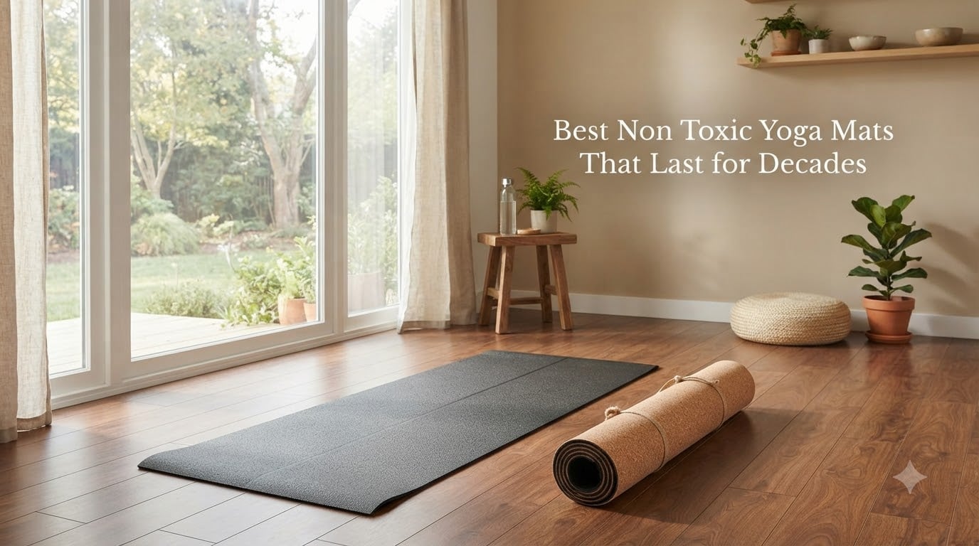 8 Best Non Toxic Yoga Mats That Last for Decades (August 2026)