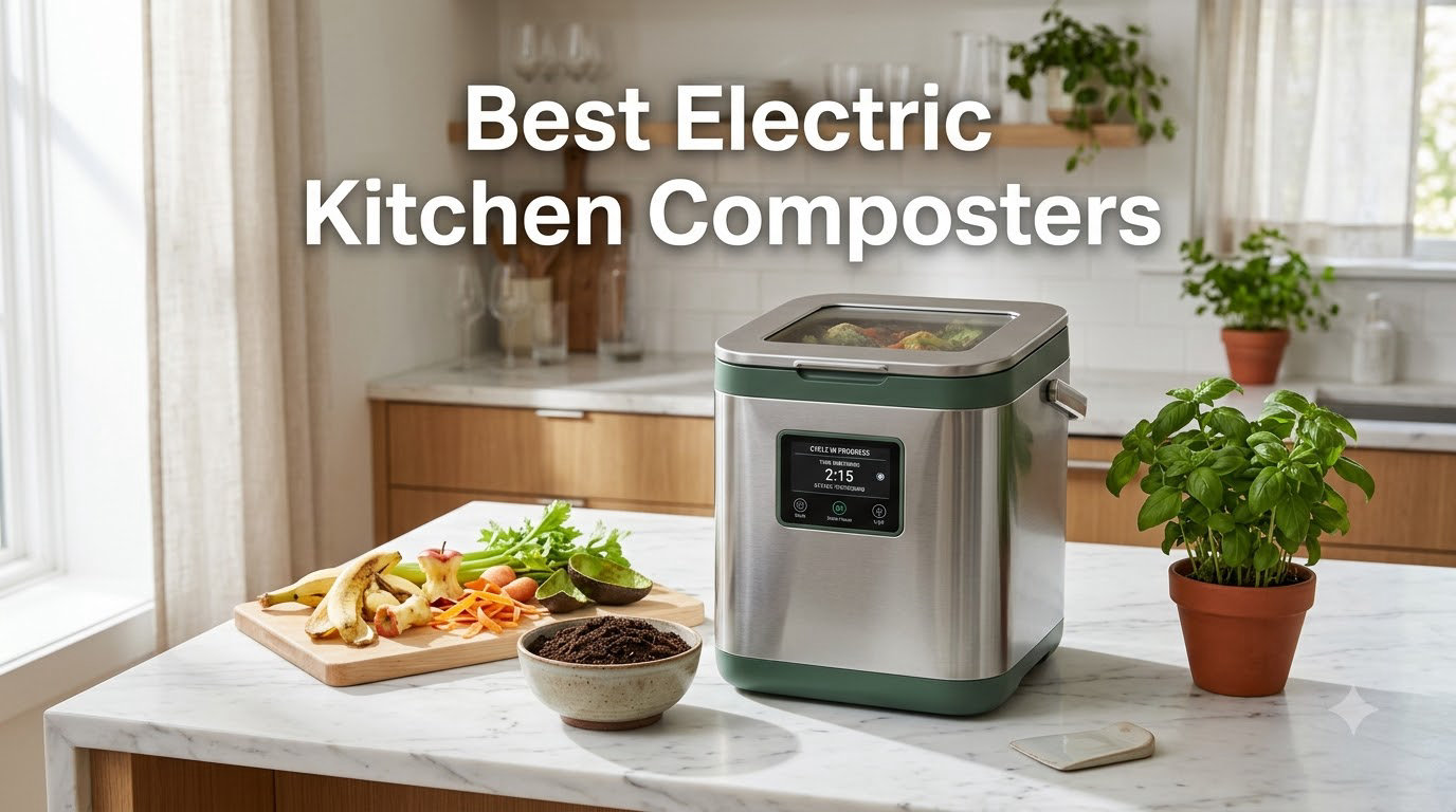 8 Best Electric Kitchen Composters (September 2026)