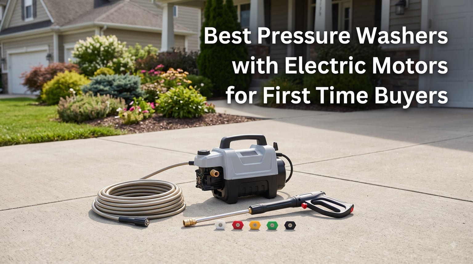 8 Best Electric Pressure Washers for First Time Buyers (2026)