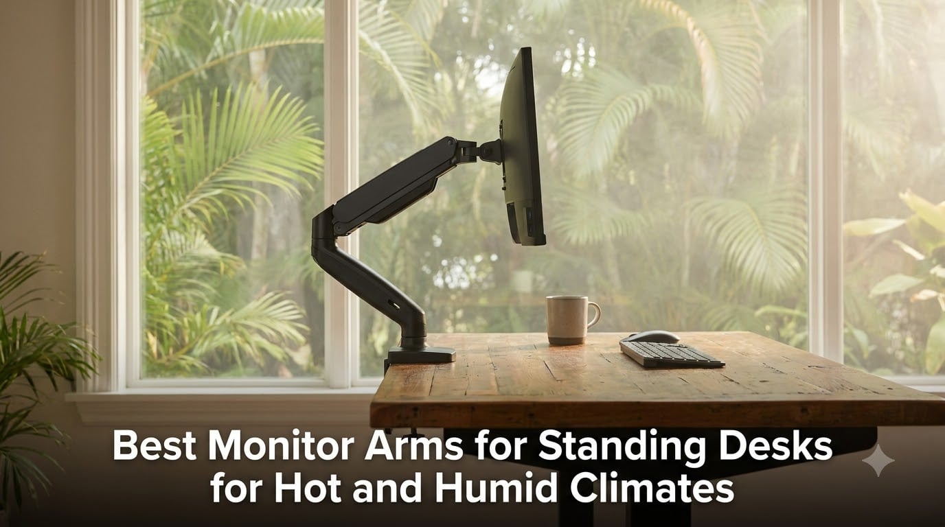 8 Best Monitor Arms for Standing Desks August 2026)