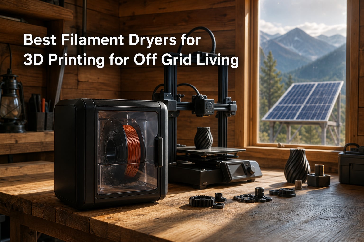 8 Best Filament Dryers for 3D Printing Off-Grid (August 2026)