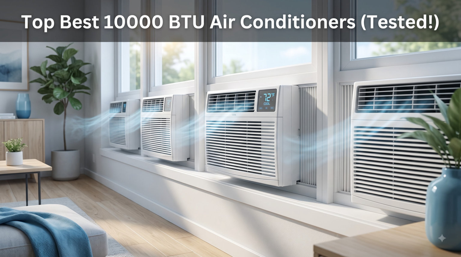 Top 10 Best 10000 BTU Air Conditioners In August 2026