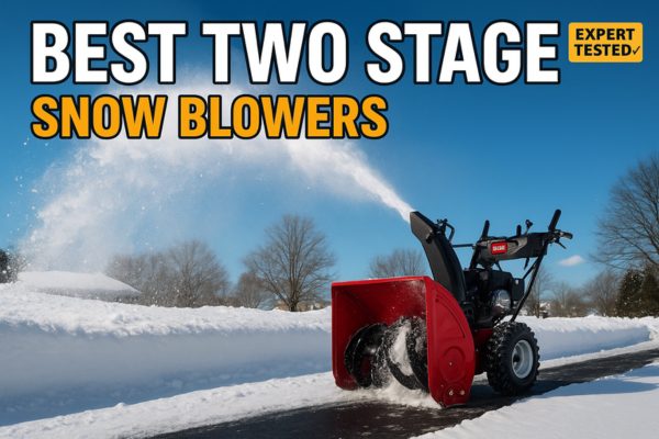 15 Best Two Stage Snow Blowers (August 2026): Gas & Electric