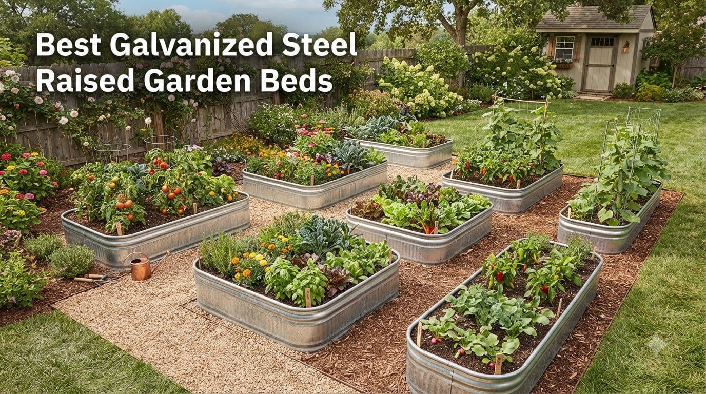 7 Best Galvanized Steel Raised Garden Beds (September 2026)