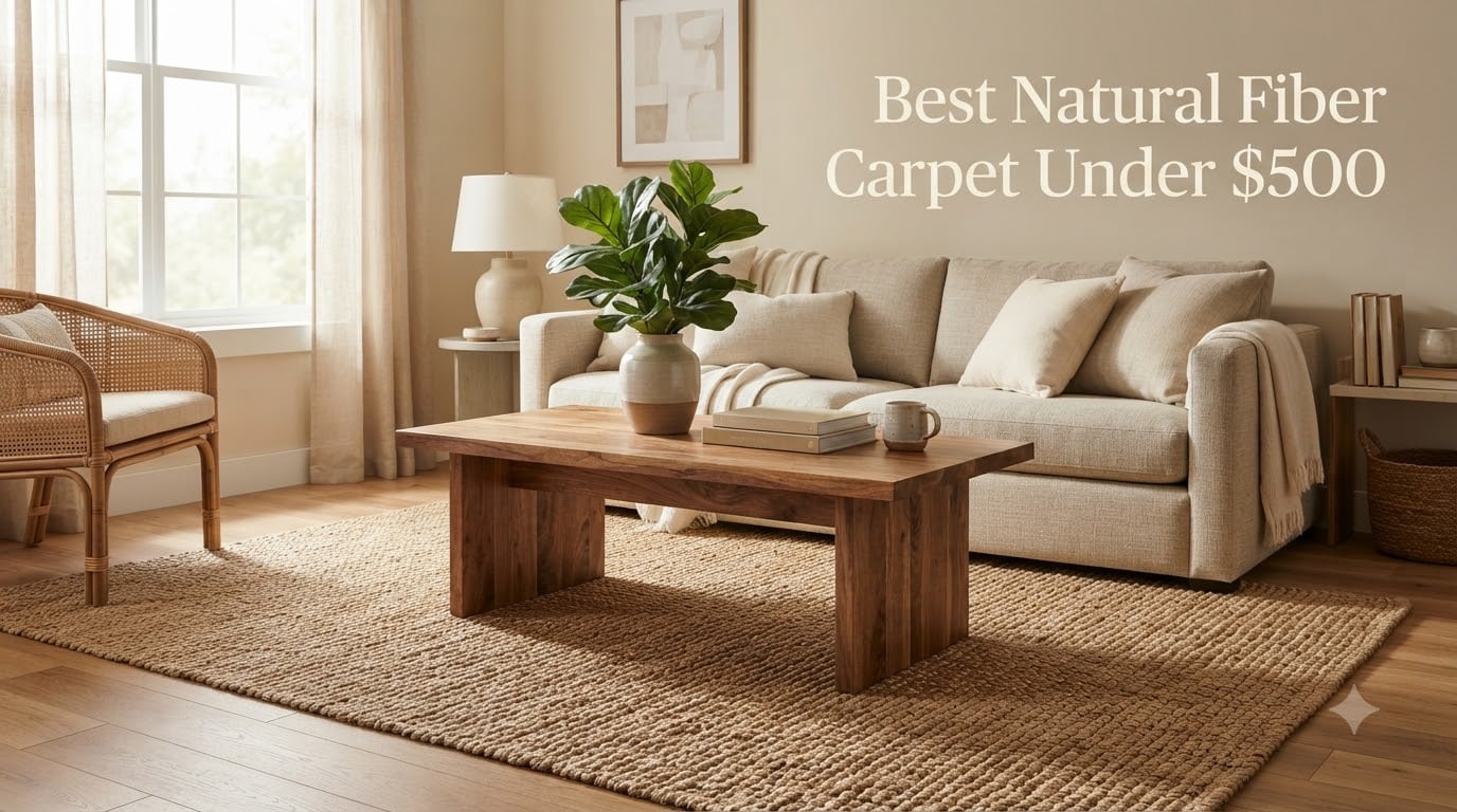 6 Best Natural Fiber Carpet Under $500 (September 2026)