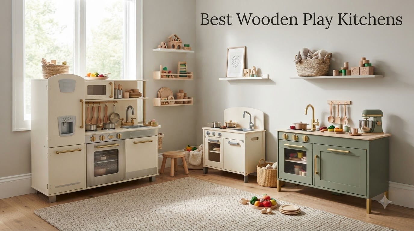 10 Best Wooden Play Kitchens for Imaginative Kids (September 2026)