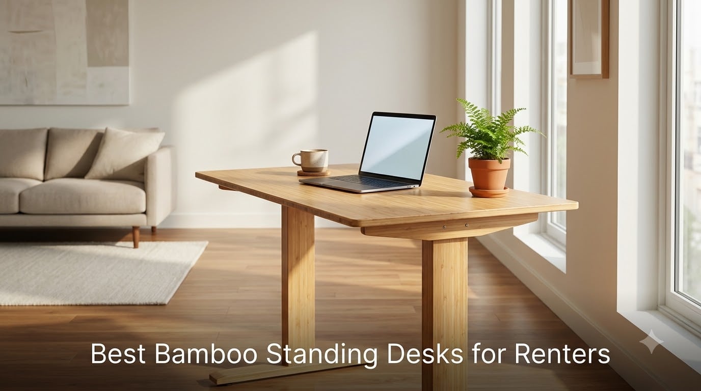 8 Best Bamboo Standing Desks for Renters (September 2026)