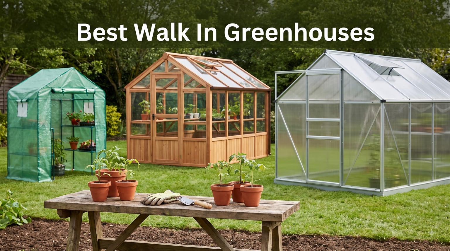 5 Best Walk In Greenhouses (September 2026): Top Picks