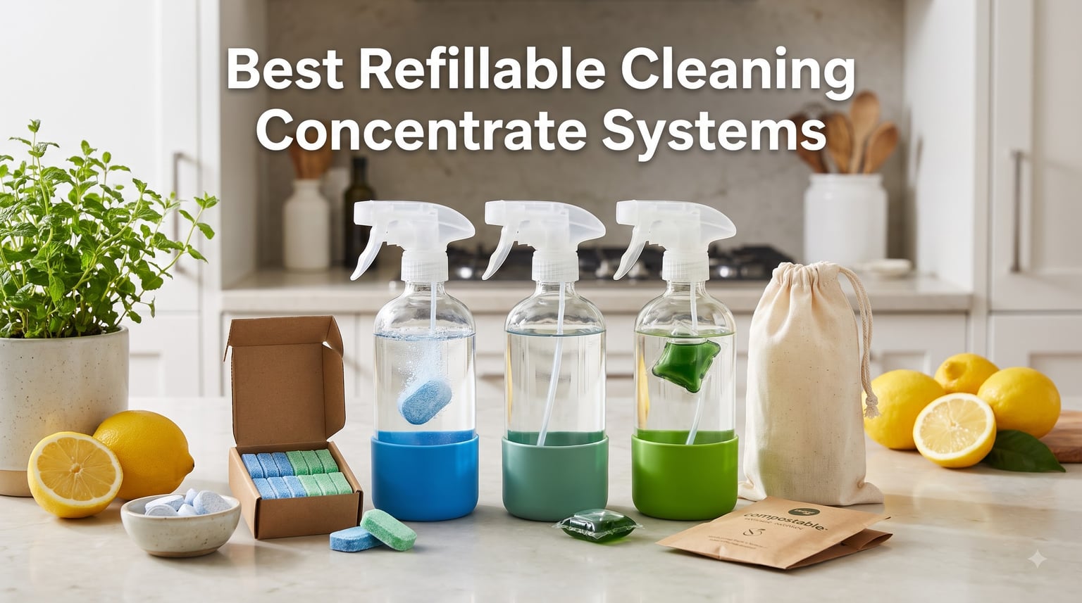 6 Best Refillable Cleaning Concentrate Systems (September 2026)