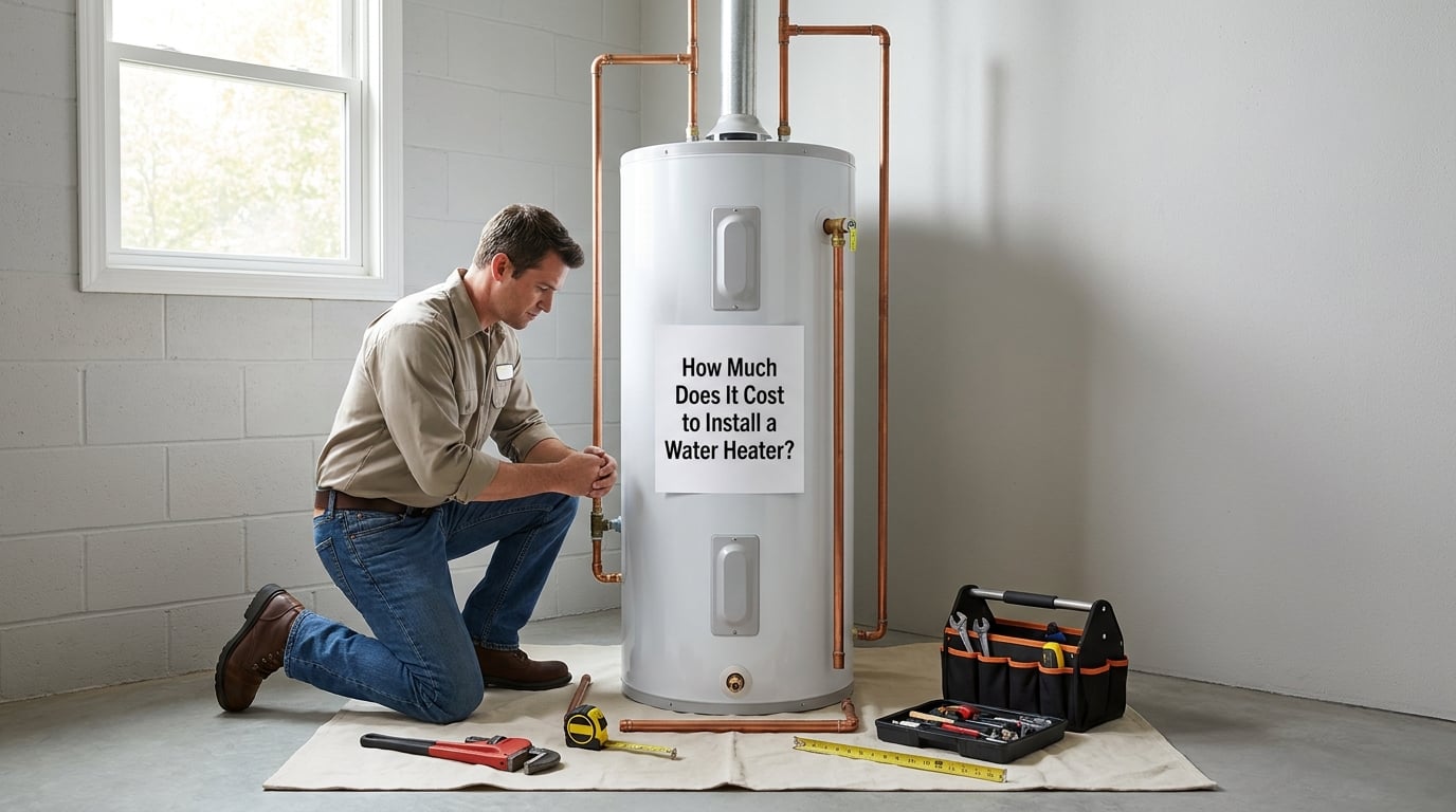 How Much Does It Cost to Install a Water Heater?