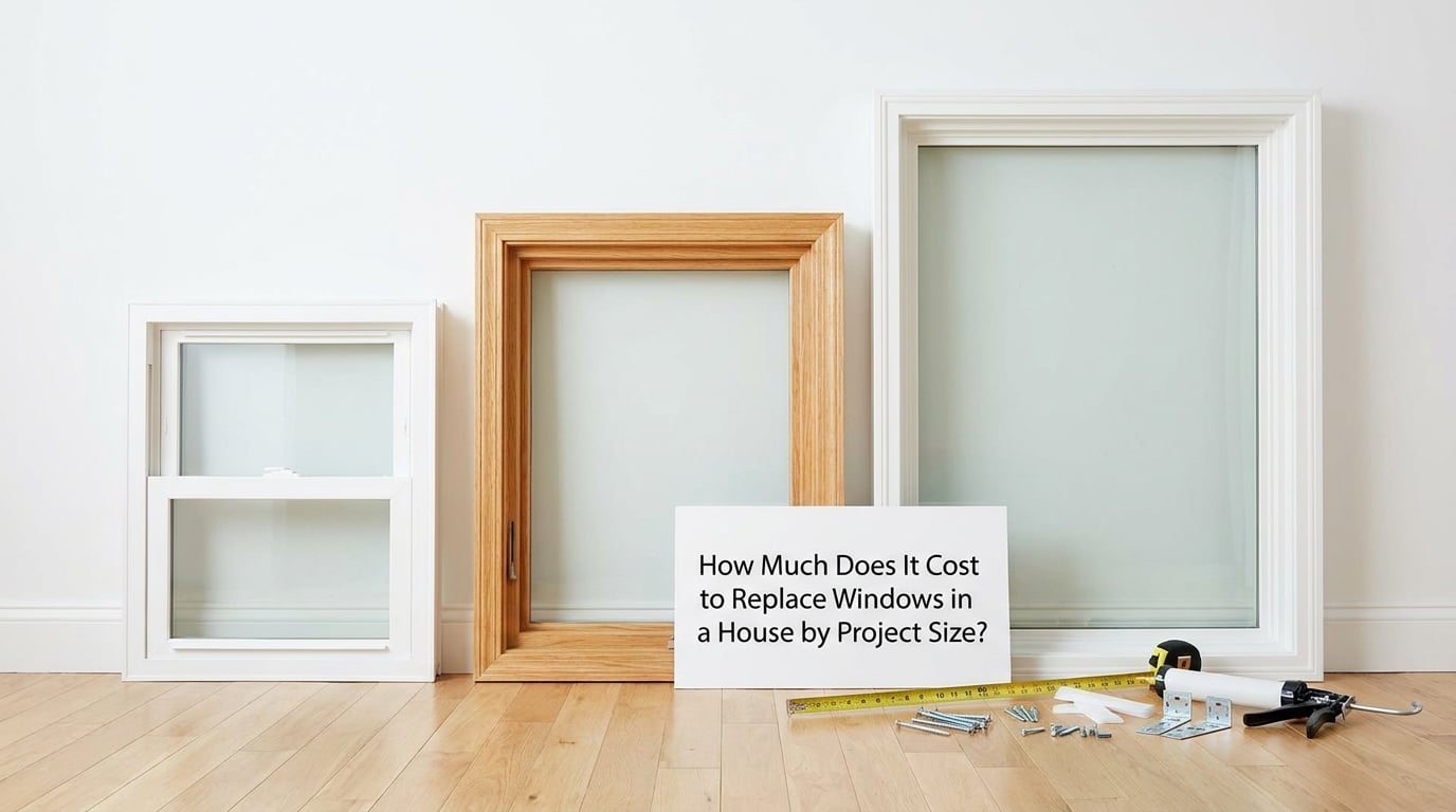 How Much Does It Cost to Replace Windows in a House by Project Size?