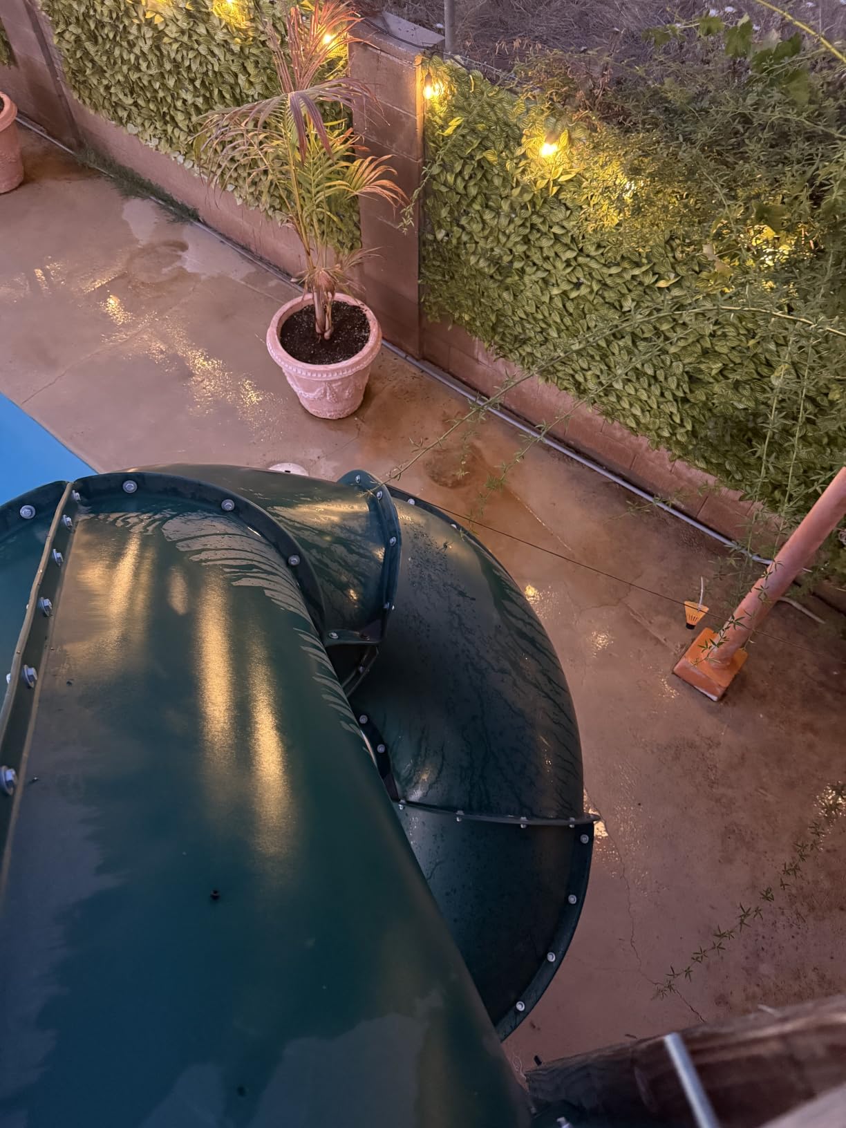 Swing-N-Slide 7 ft.Turbo Tube Slide, Yellow customer photo 1