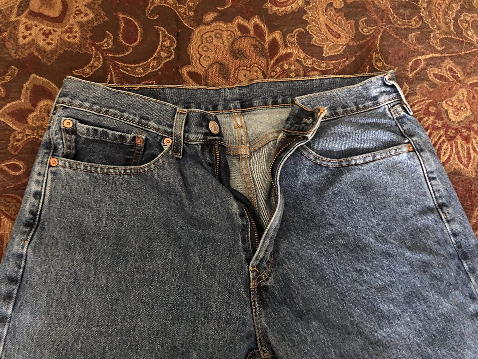 Levi's Men's 505 Regular Fit Jeans customer photo 1