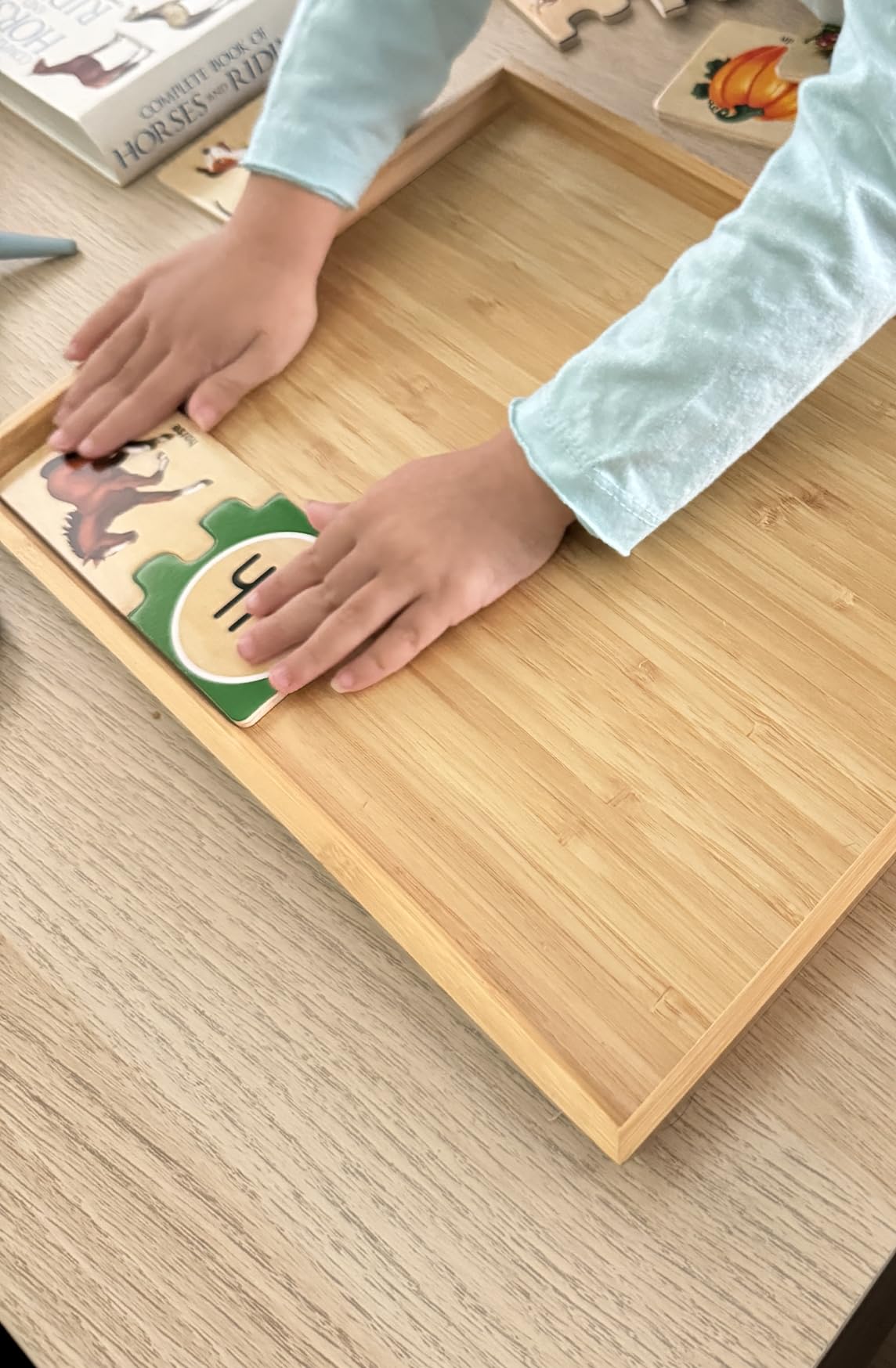 Melissa & Doug Self-Correcting Alphabet Wooden Puzzles with Storage Box (52 pcs) ABC Puzzles, Wooden Alphabet Puzzle for Kids Ages 4+ customer photo 1