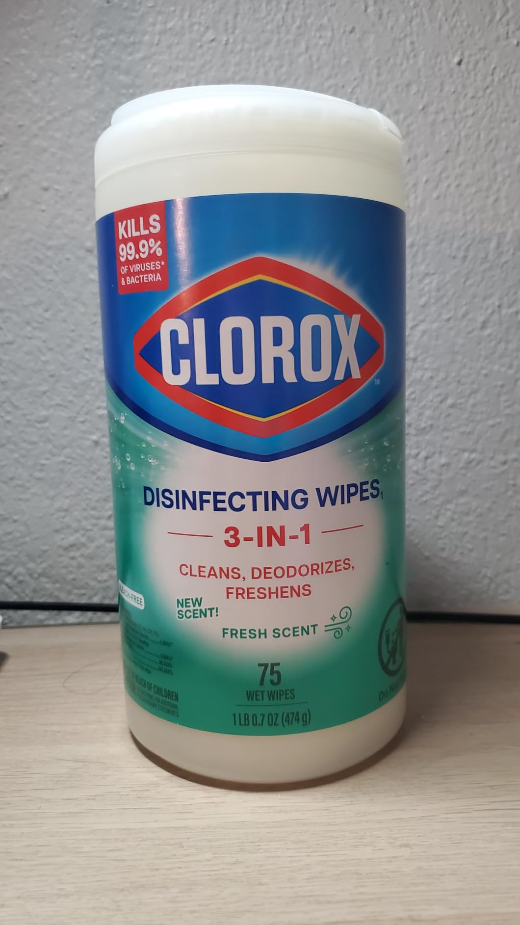 Clorox Disinfecting Wipes Cleaning Variety Pack, 75 Count, 3 Pack customer photo 1