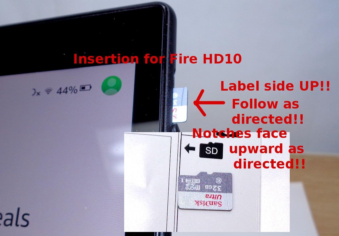 Made for Amazon SanDisk 128GB microSD Memory Card for Fire Tablets and Fire -TV customer photo 2