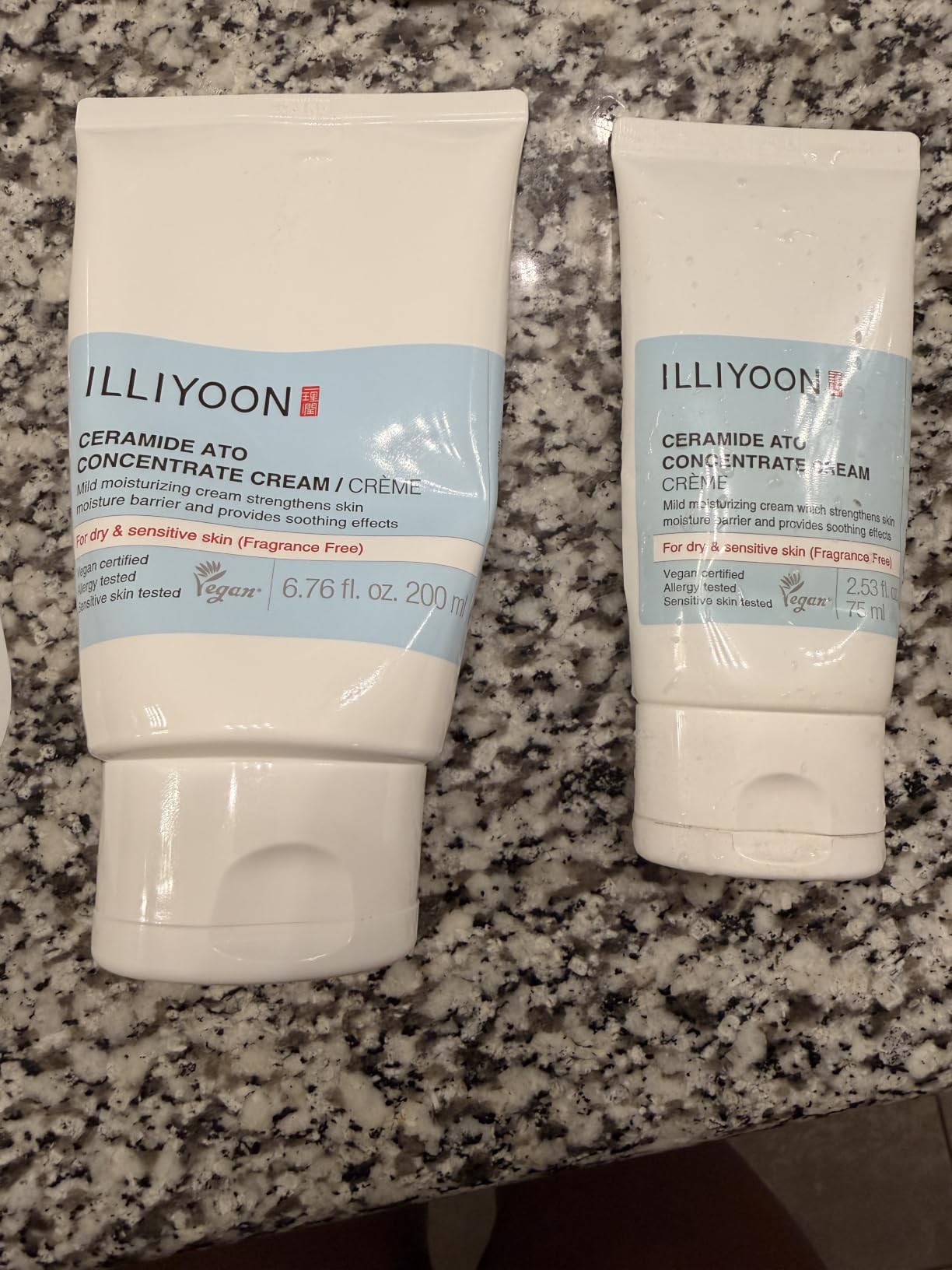 Illiyoon Ceramide Ato Concentrate Cream | Moisturizer for Dry & Sensitive Skin, 100hr Lasting Hydration, For Face & Body, Gentle for Infants, Moisture Barrier Repair, Vegan Certified, 6.76 fl.oz. customer photo 2
