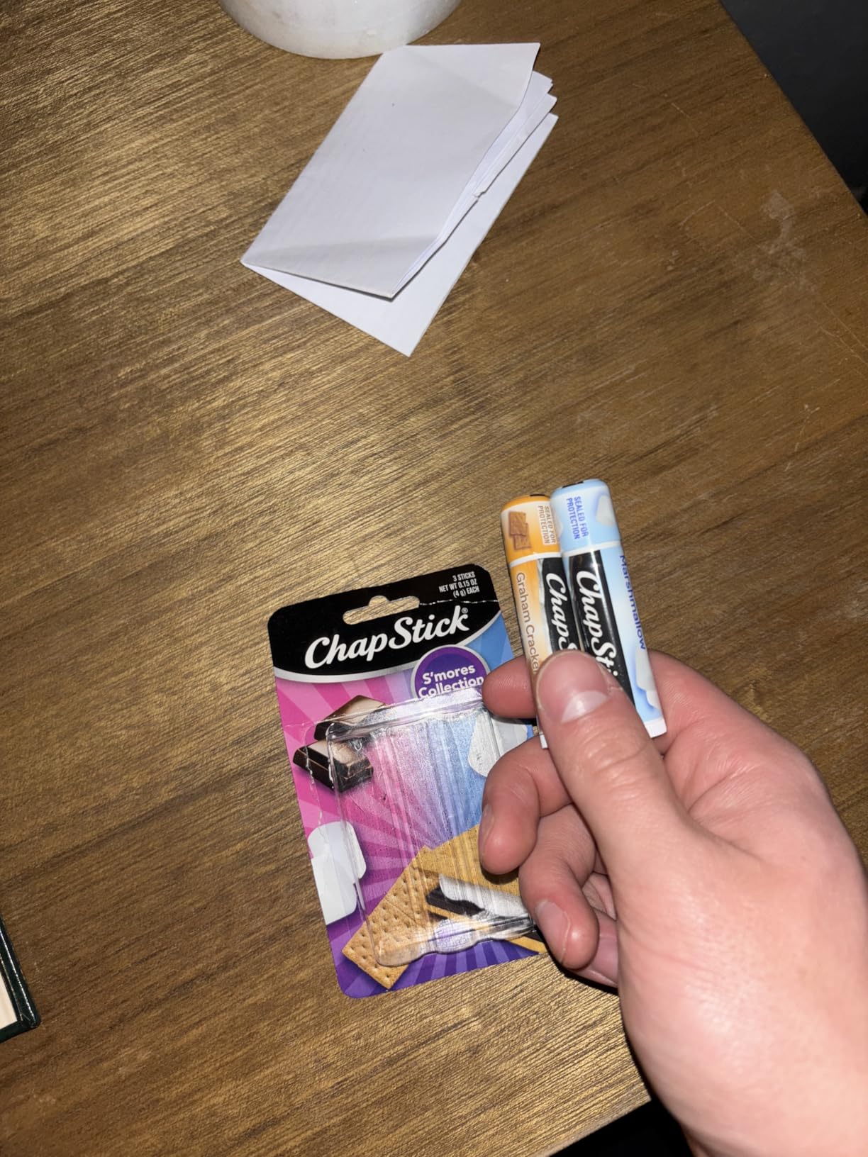 ChapStick S'more Collection Variety Pack Lip Balm Tube, Lip Care, 0.15 Ounce (Pack of 3) customer photo 2