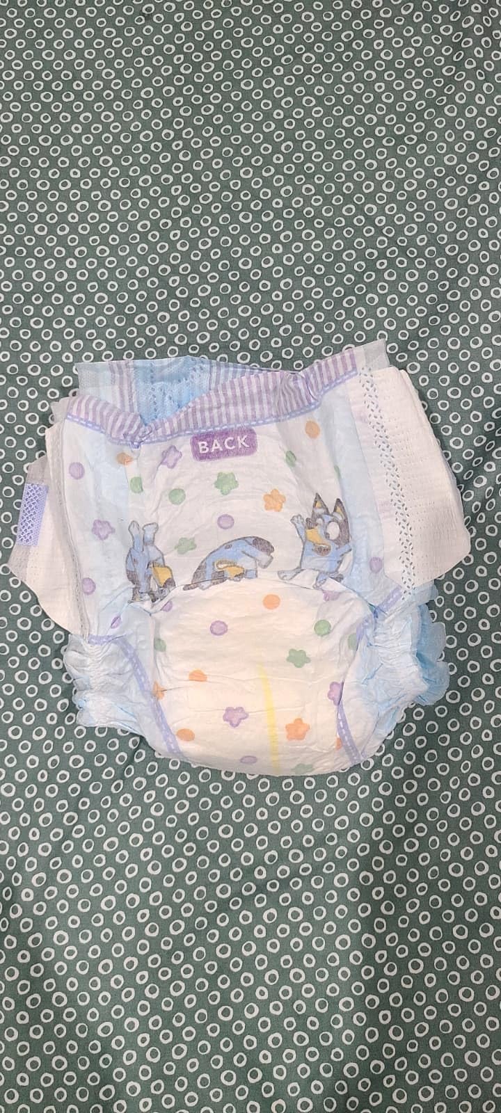 Luvs Size 4 Baby Diapers, Platinum Protection Bluey Diapers for Day & Night, Size 4, 144 Count (Packaging May Vary) customer photo 1