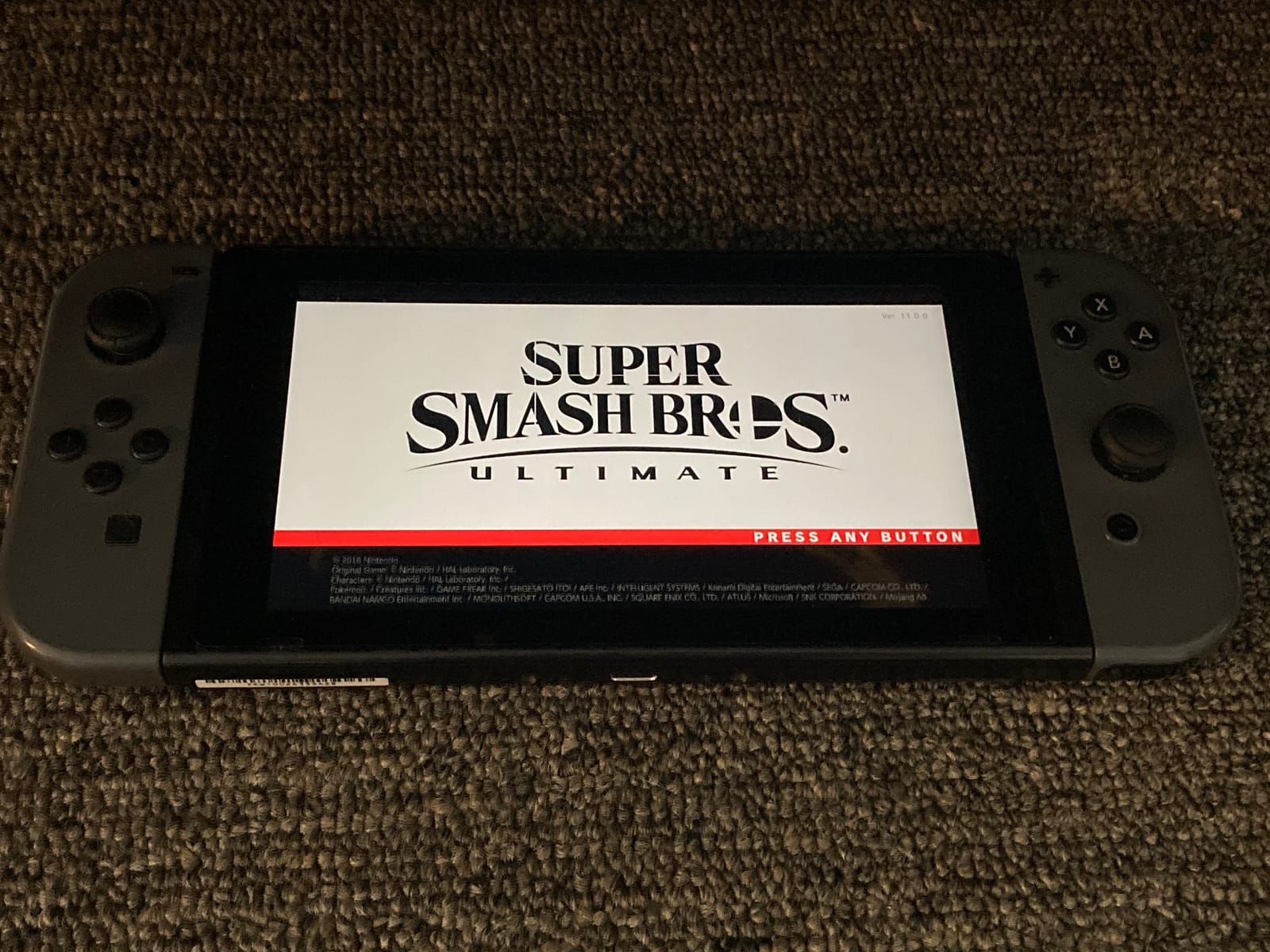 Nintendo Switch with Neon Blue and Neon Red Joy‑Con customer photo 1