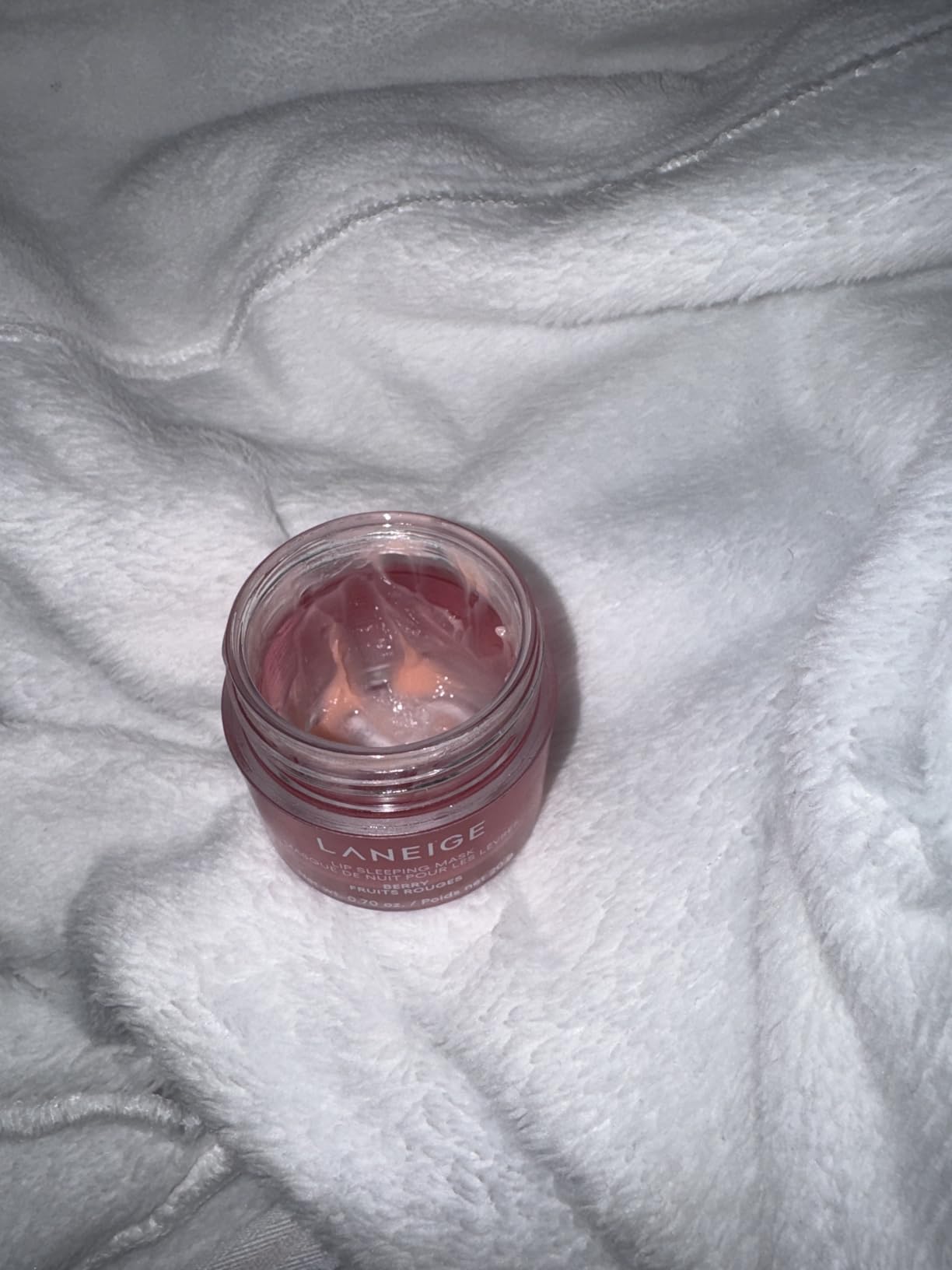 LANEIGE Lip Sleeping Mask: Korean Overnight Treatment For Dry Lips | Hydrating & Nourishing Overnight Lip Treatment Mask with Vitamin C, Shea & Murumuru Seed Butter customer photo 2