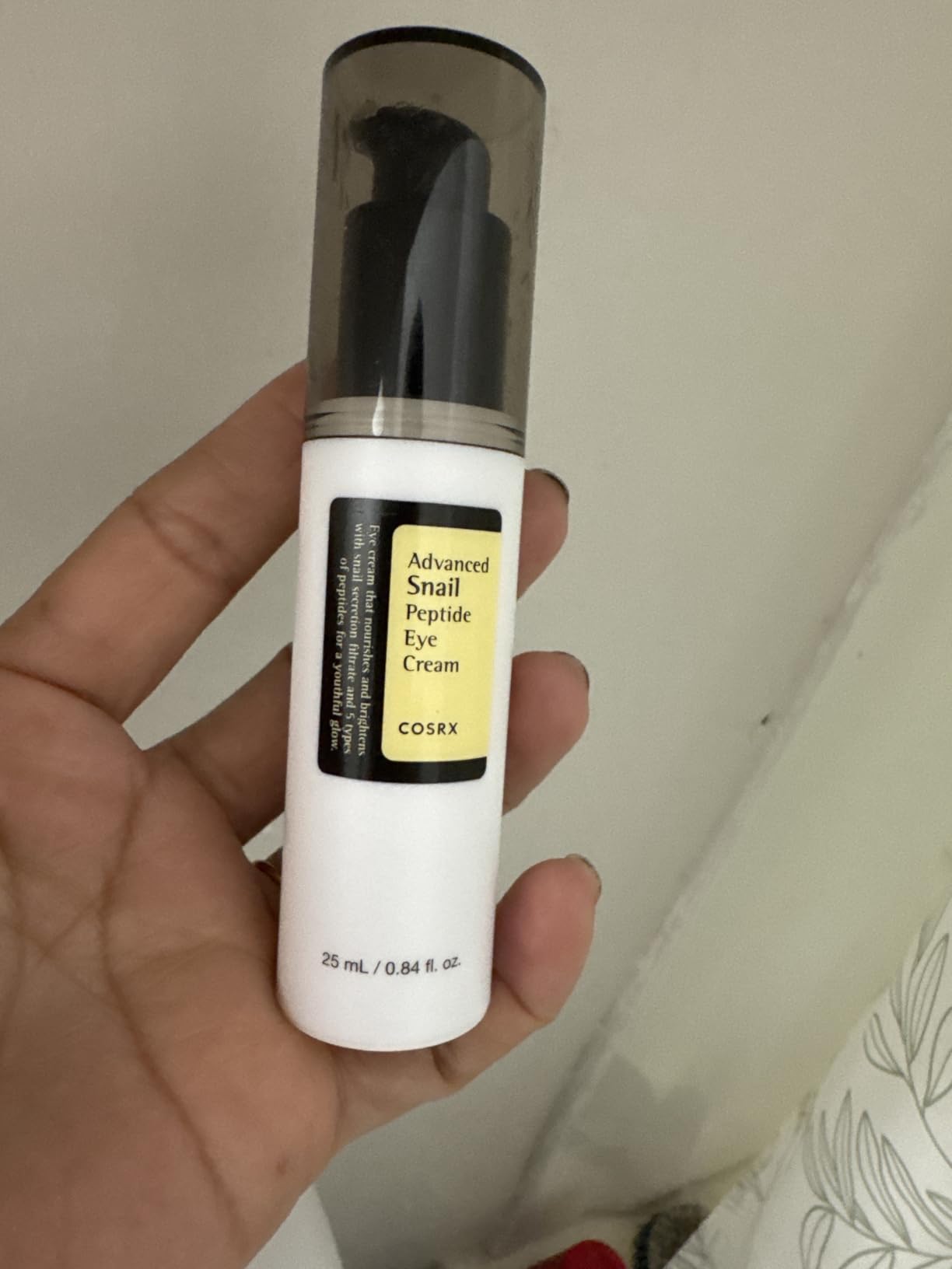 COSRX Snail Mucin Peptide Under Eye Cream for Anti-aging, 0.84 oz customer photo 1