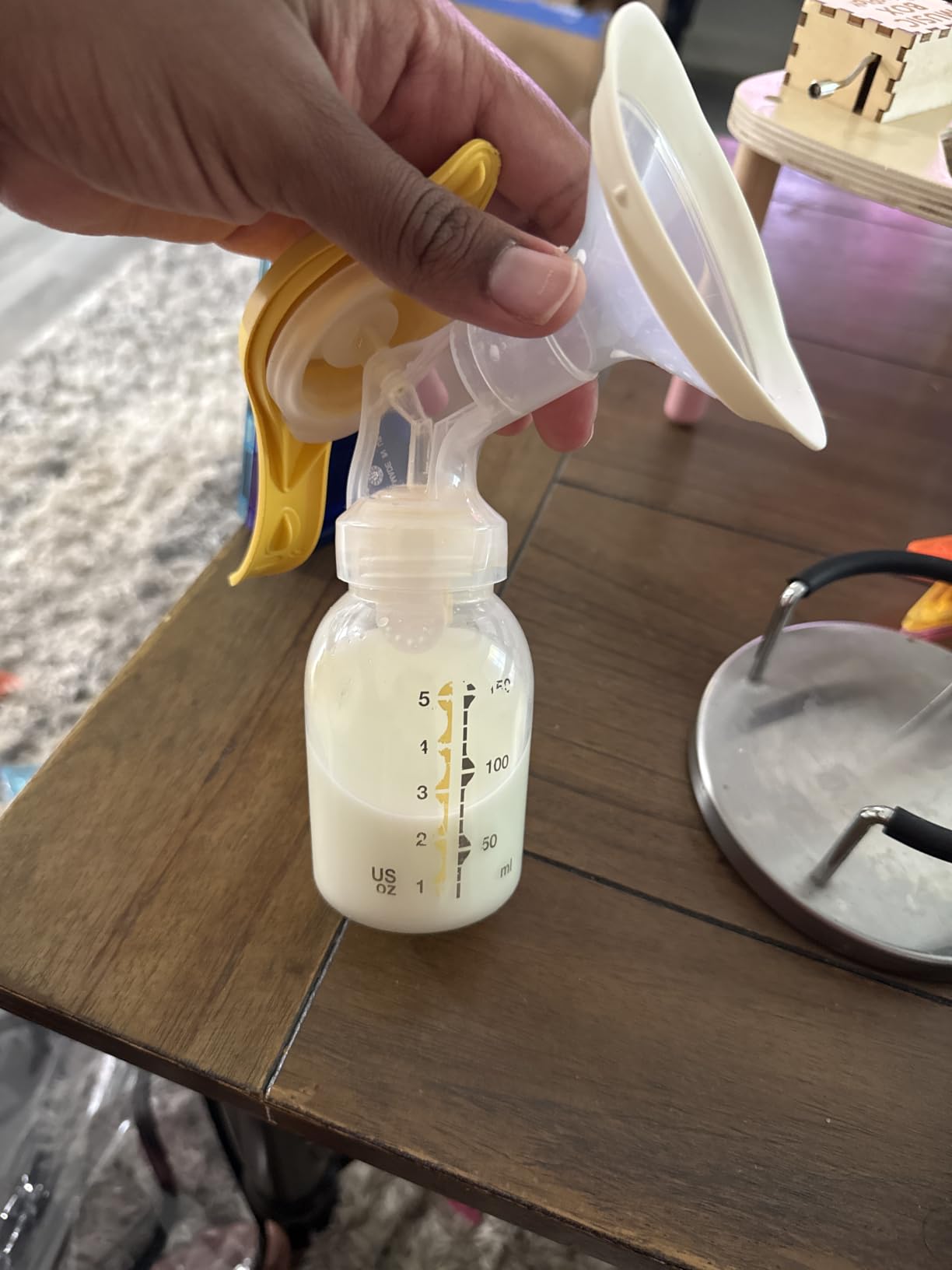 Medela Harmony Manual Breast Pump, On-the-Go, More Milk Output customer photo 2