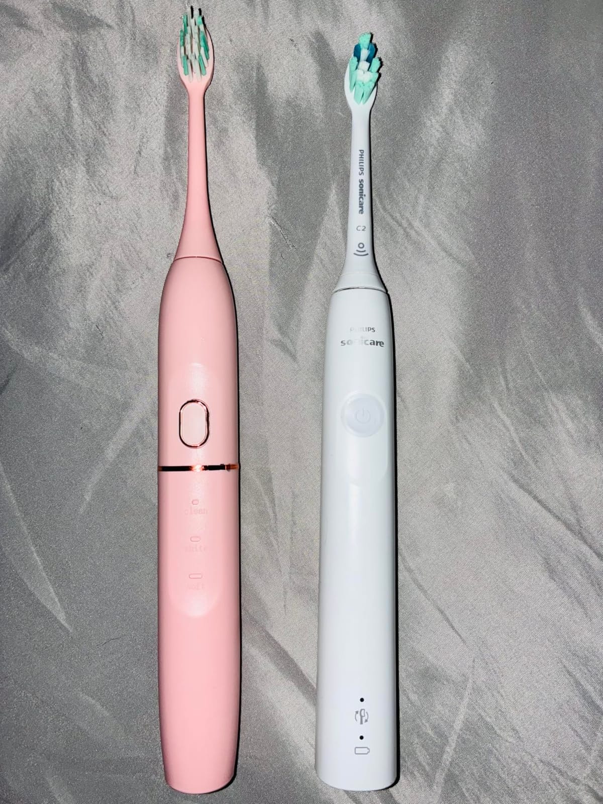 kingheroes Electric Toothbrush Set, Comes with 8 Brush Heads & Travel Case,4 Modes with 2 Minutes Built in Smart Timer, One Charge for 60 Days, 42000 VPM Motor (Pink) customer photo 1