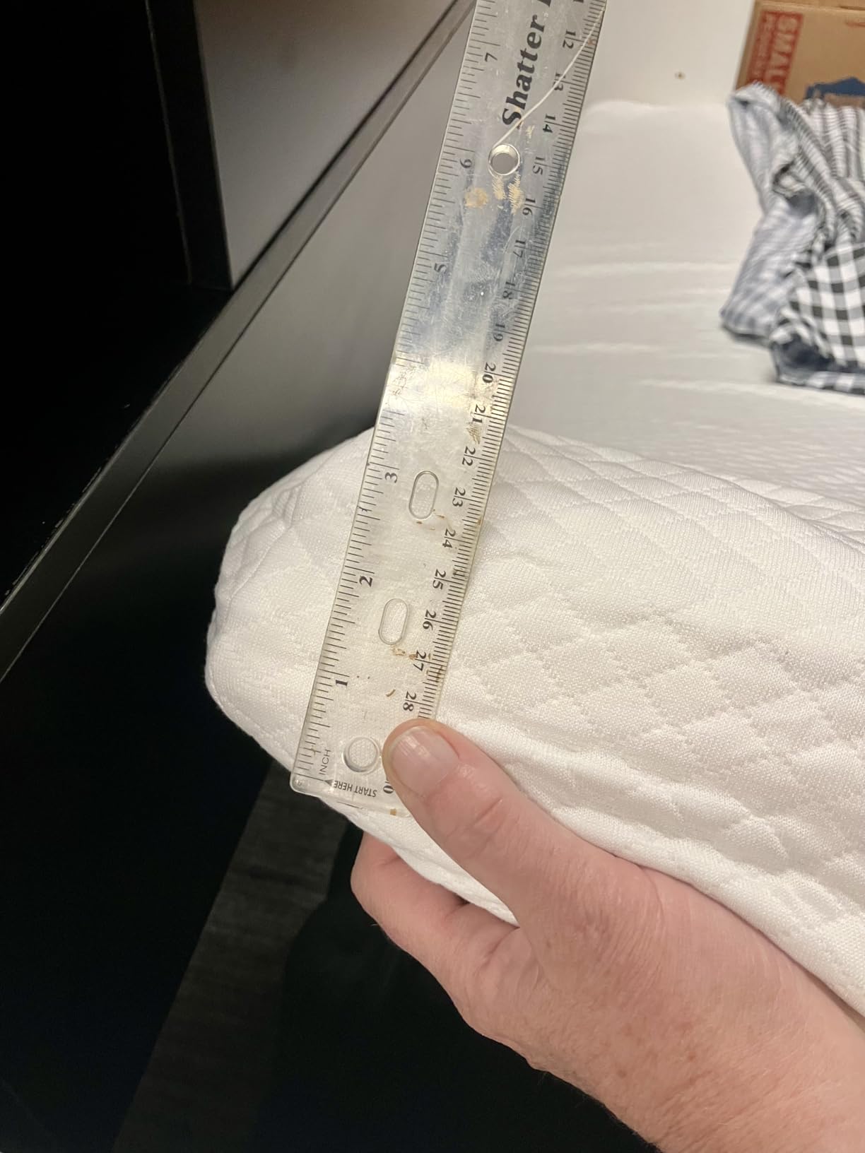 FDW | 8 Inch Twin Mattress | Medium Firm | Gel Memory Foam | White customer photo 1