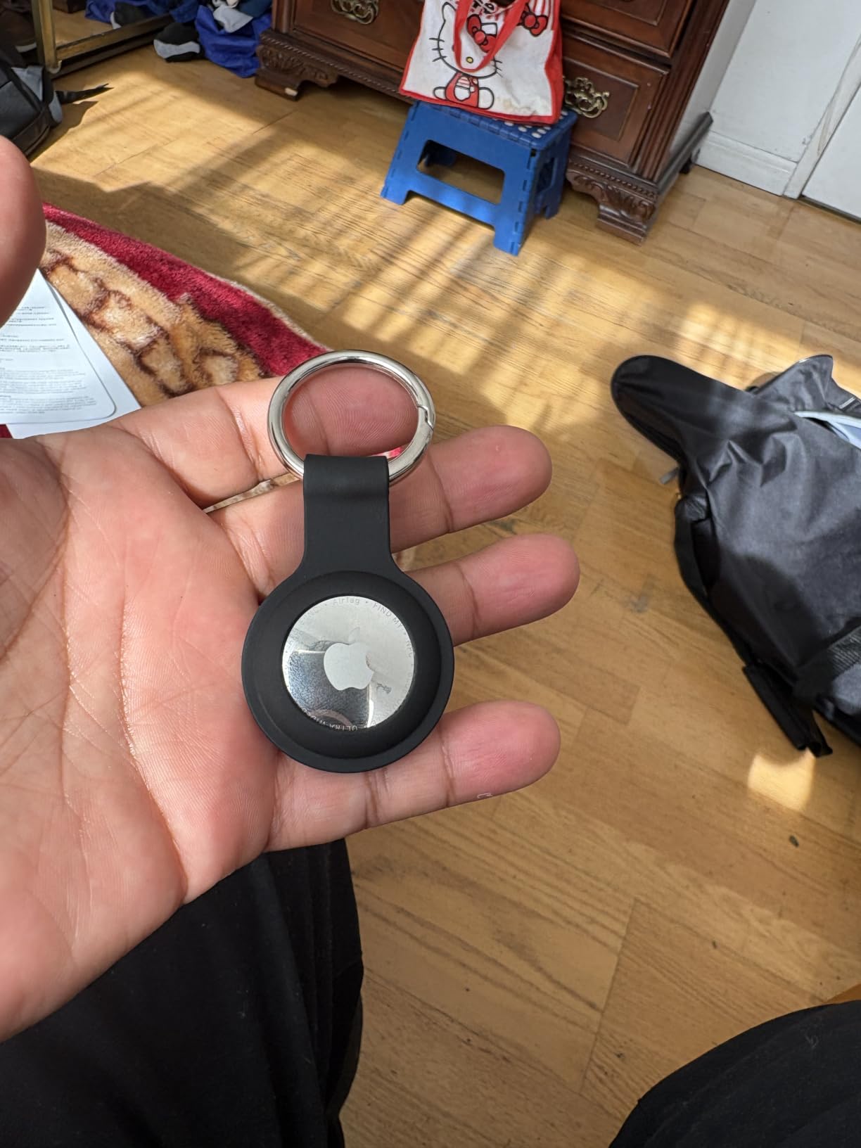 Compatible for AirTag Holder Keychain 4 Pack for Air Tag 1st&2nd Generation customer photo 1