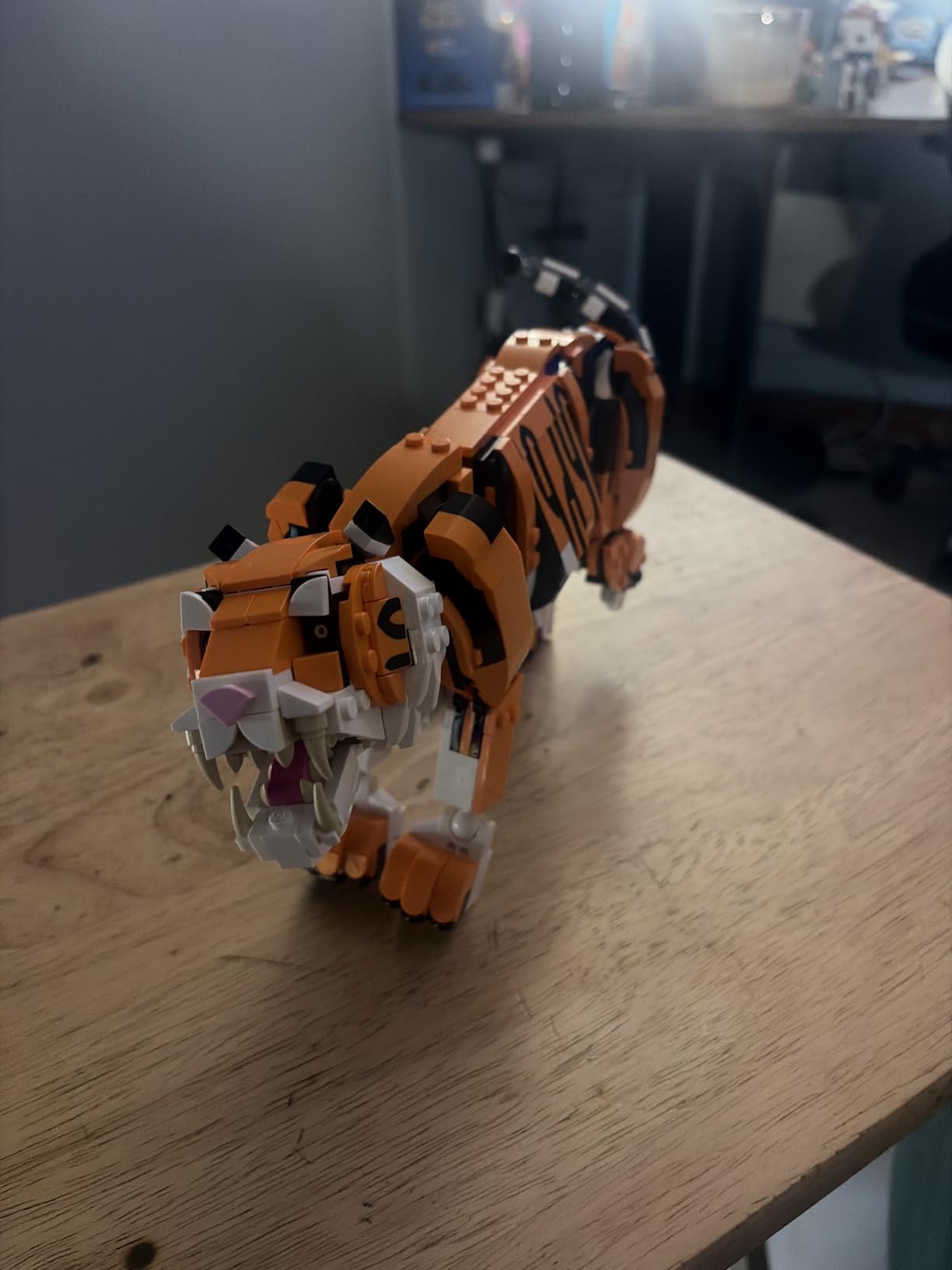 LEGO Creator 3 in 1 Majestic Tiger Building Set, Transforms from Tiger to Panda or Koi Fish Set, Animal Figures, Collectible Building Toy, Gifts for Kids, Boys & Girls 9 Plus Years Old, 31129 customer photo 2