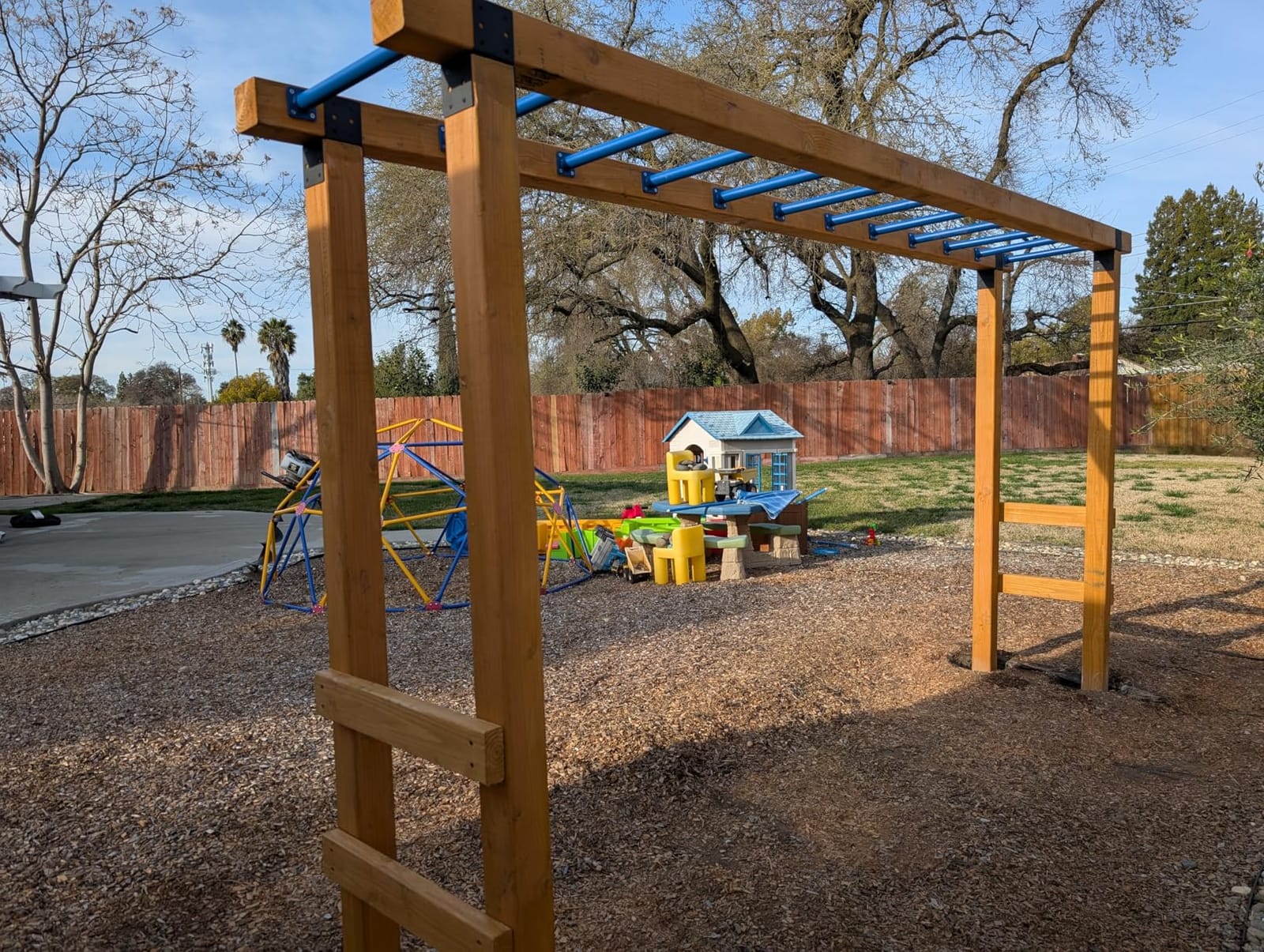 Dunzy 12 Pack Monkey Bars Swing Set Accessories Rods Playset Ladder Rungs Hardware Kit Steel Monkey Bar with Screws for Backyard Playground Equipment Mounting Plates(16.5 Inch,Green) customer photo 1