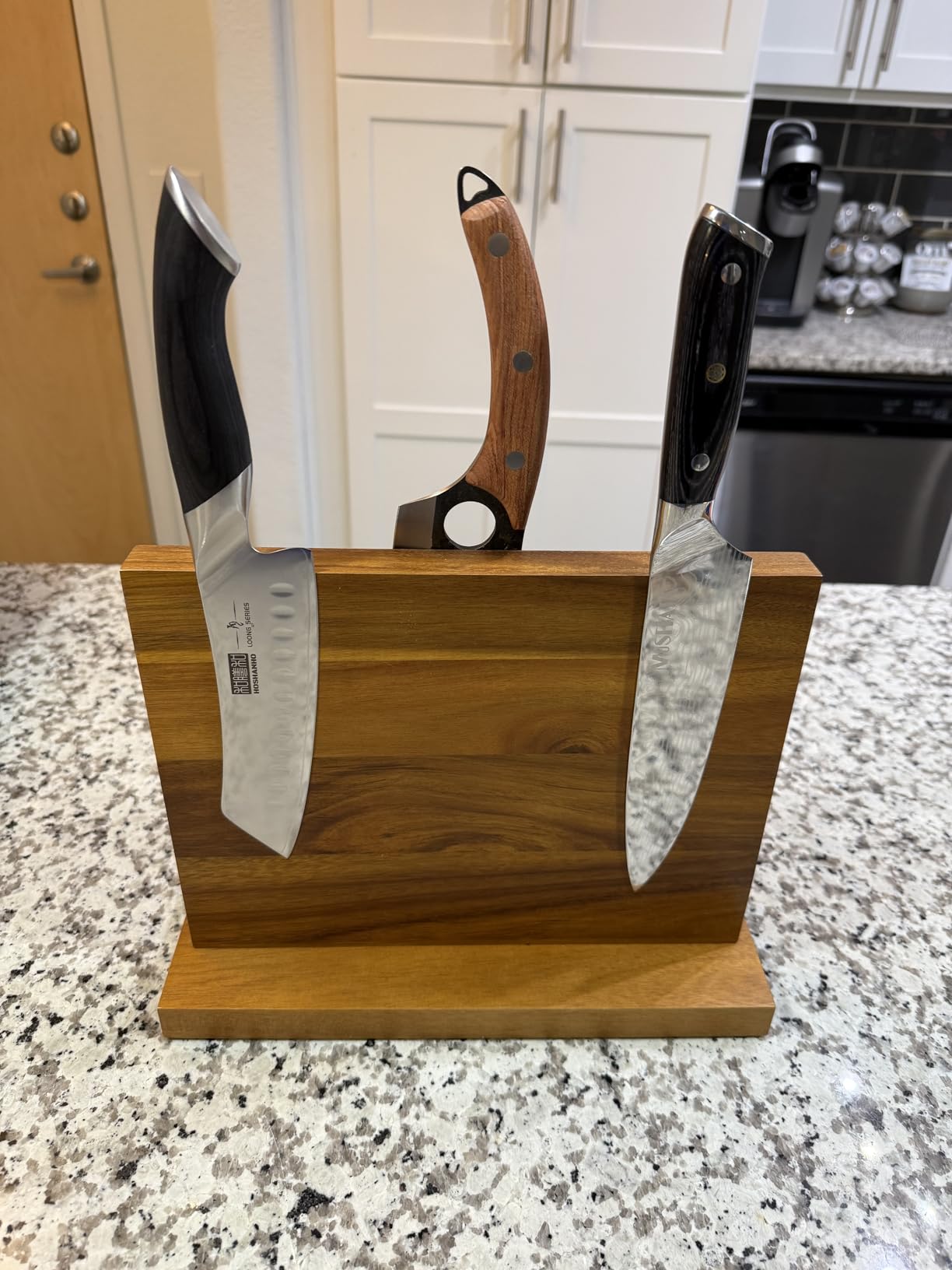 HOSHANHO 7 Inch Japanese Chef Knife, Ultra Sharp Kitchen Santoku Knives customer photo 2
