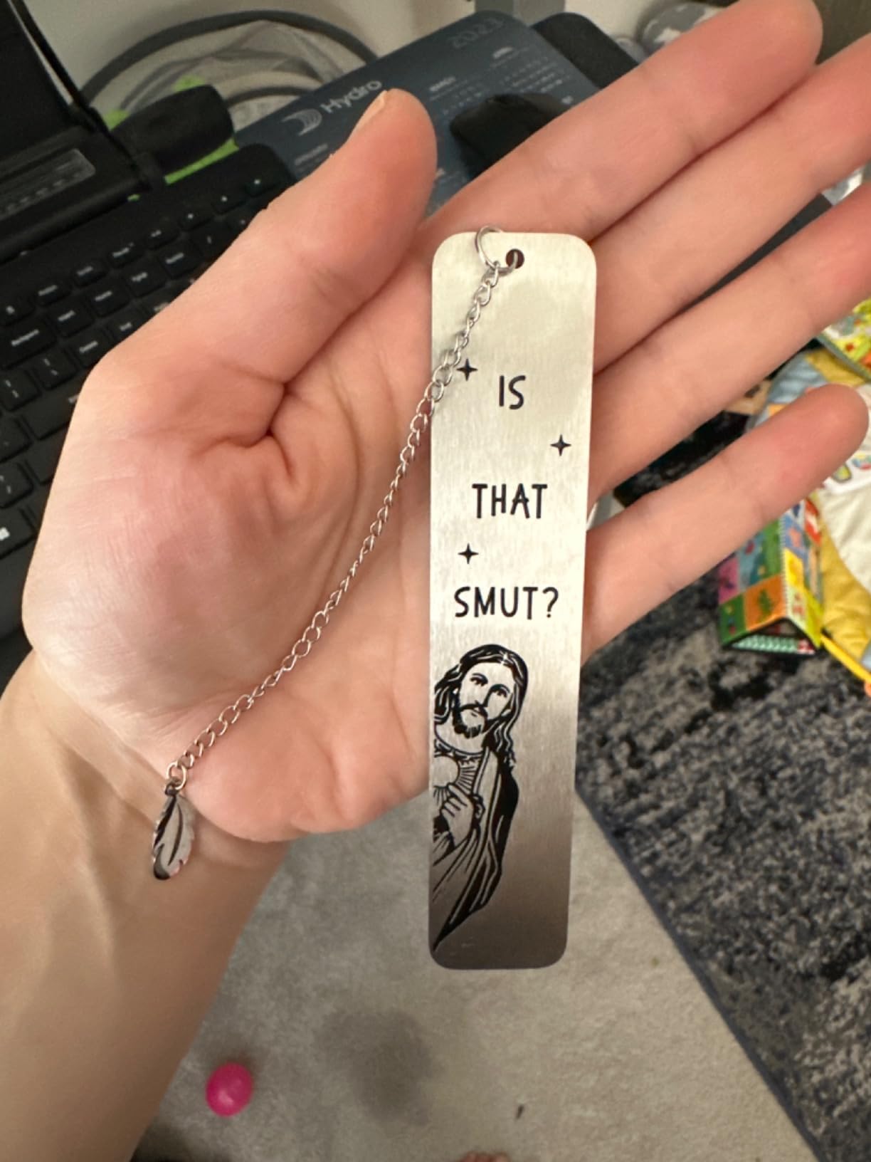 Funny Gifts Bookmark for Women Men Book Lovers Best Friend BFF Sister Christian Book Marker Gifts for Coworker Reader Birthday Christmas Gift for Adults Teen Boys Girl Funny Easter Gifts for Him Her customer photo 2