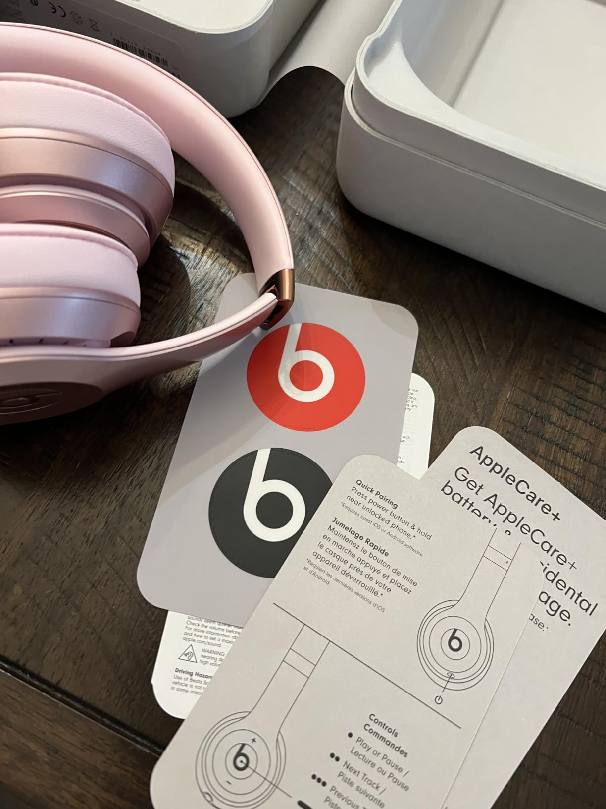 Beats Solo 4 - Wireless On-Ear Bluetooth Headphones, Up to 50-Hour Battery Life, Ultra-Lightweight Comfort, Powerful and Balanced Sound, Apple & Android Compatible - Slate Blue customer photo 1