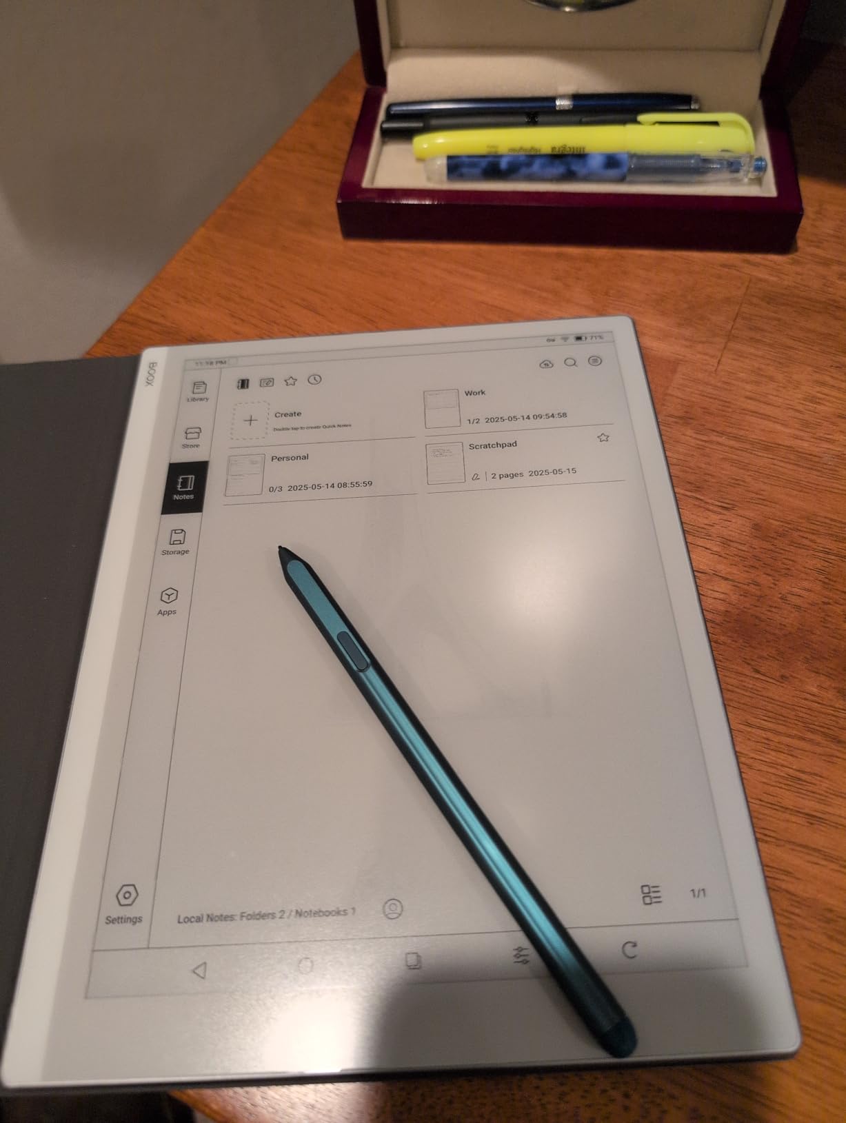 Amazon Kindle Scribe Premium Pen, Sleek Stylus Design with Improved Eraser - Tungsten customer photo 1