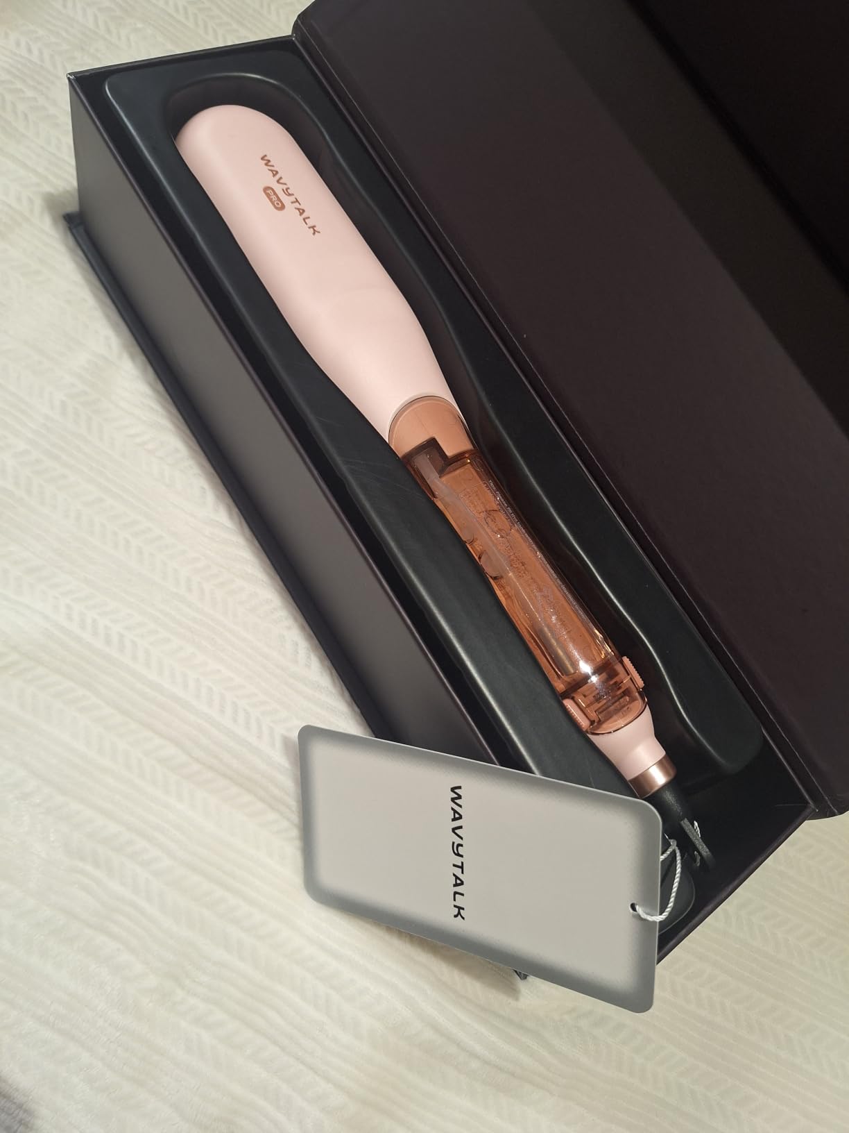Wavytalk Pro Steam Hair Straightener Brush Steamline Pro Straightener Brush customer photo 2