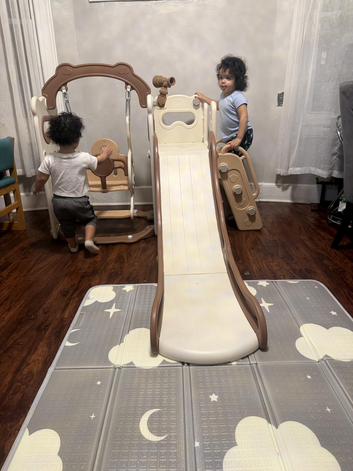DOREROOM Toddler Slide, Swing and Slide for Toddlers Kids Age 1-3 customer photo 1